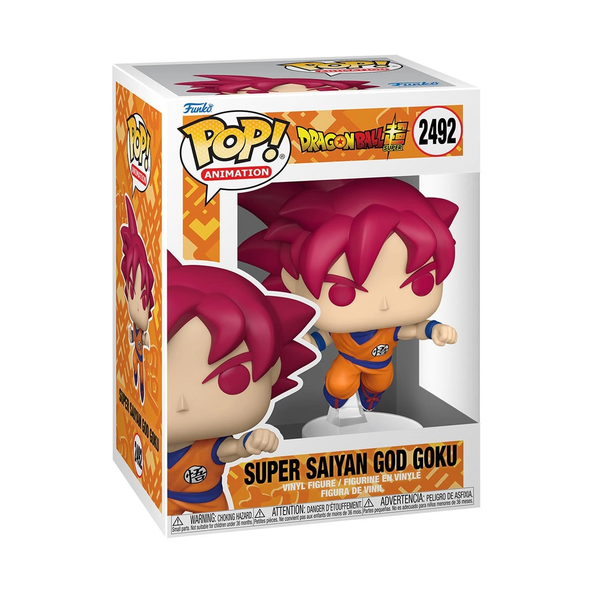 Funko Pop! Dragon Ball: Super Sayan God Goku #2492