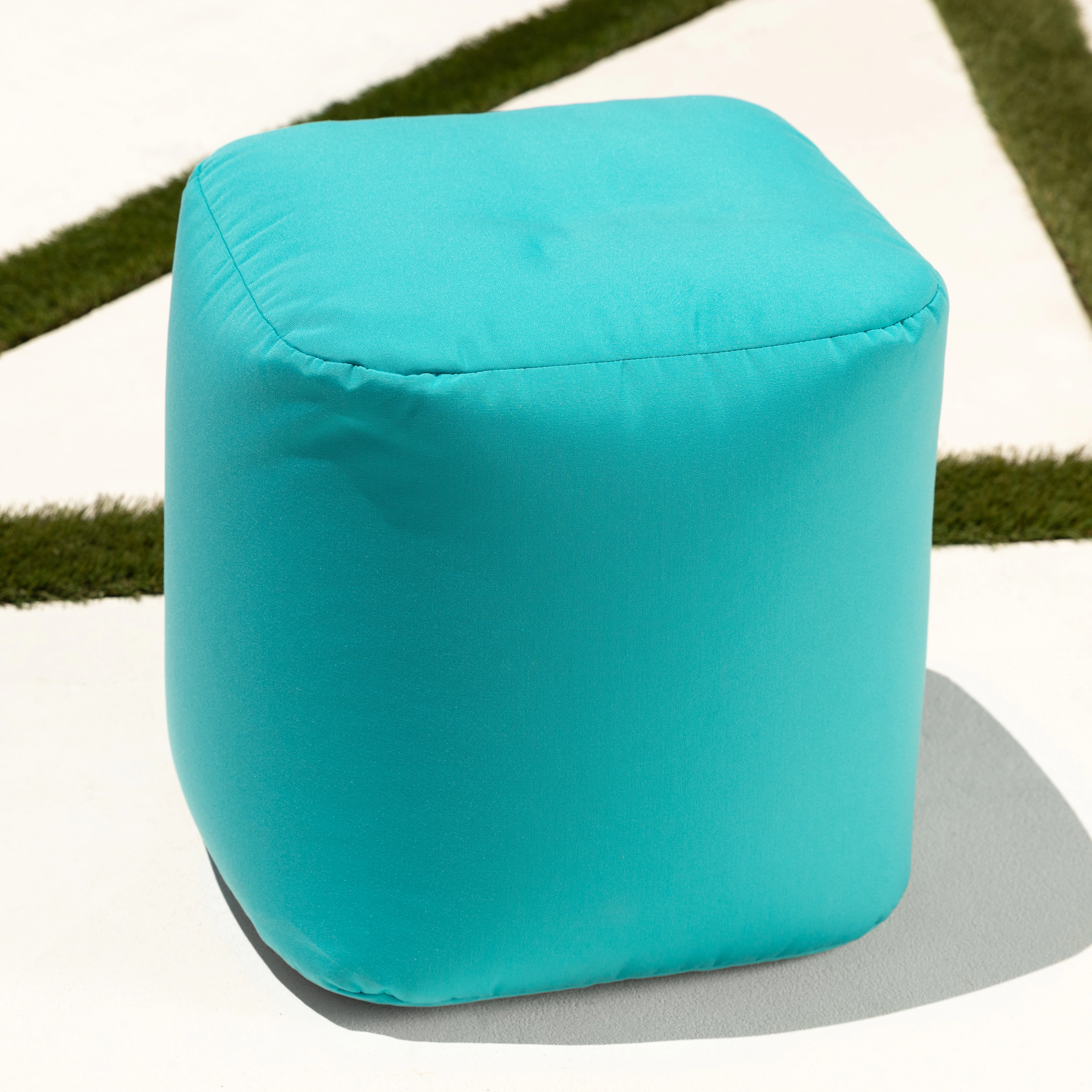 Jaxx Luckie Outdoor Patio Bean Bag Ottoman
