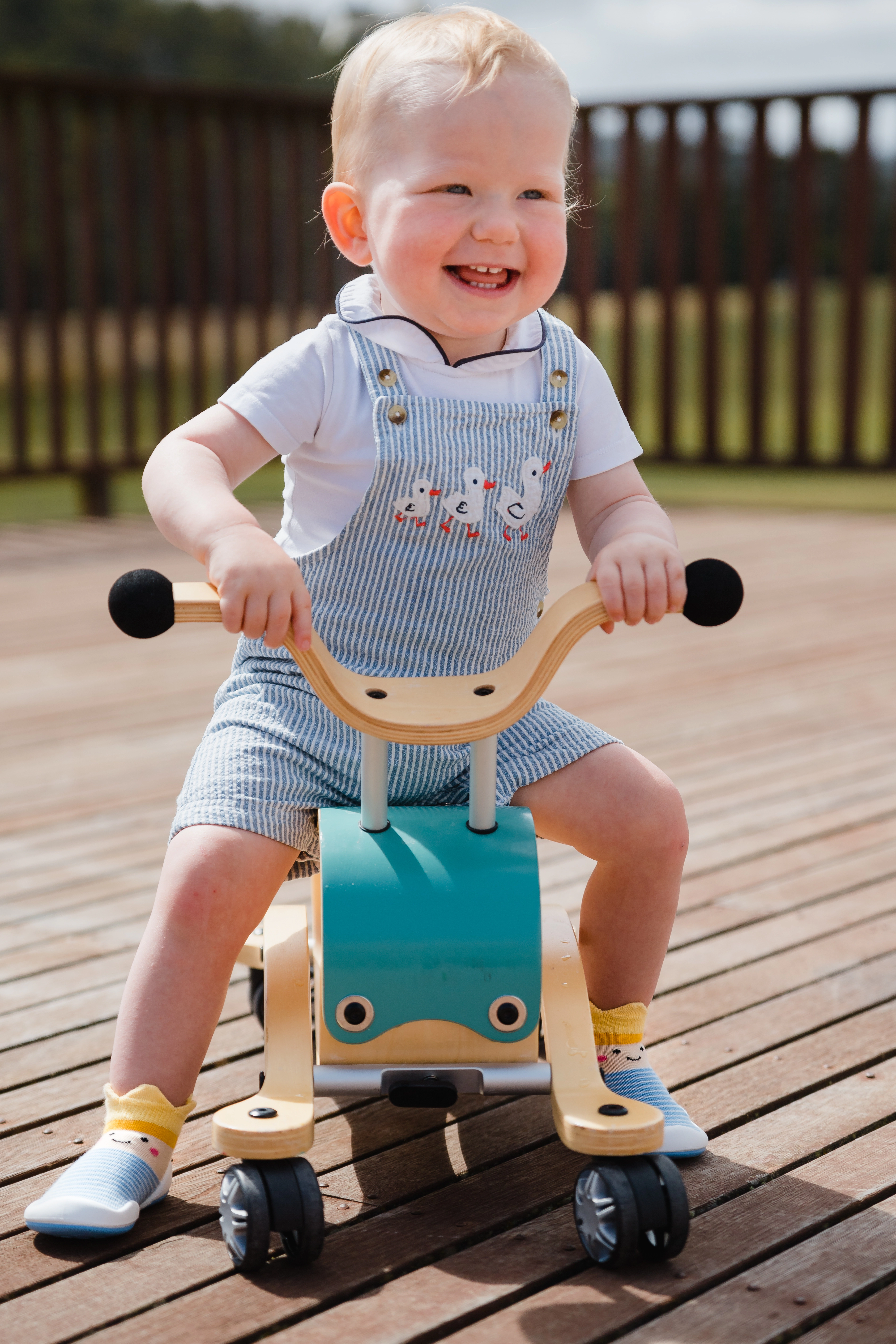 Komuello Toddler Boy First Walk Sock Shoes Crown Prince