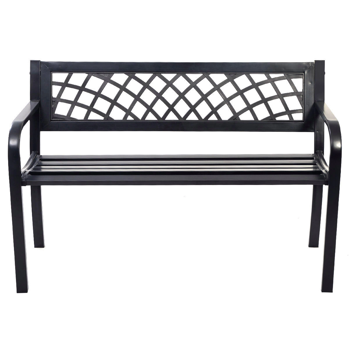 LJG Bench Deck with Steel Frame for Outdoor