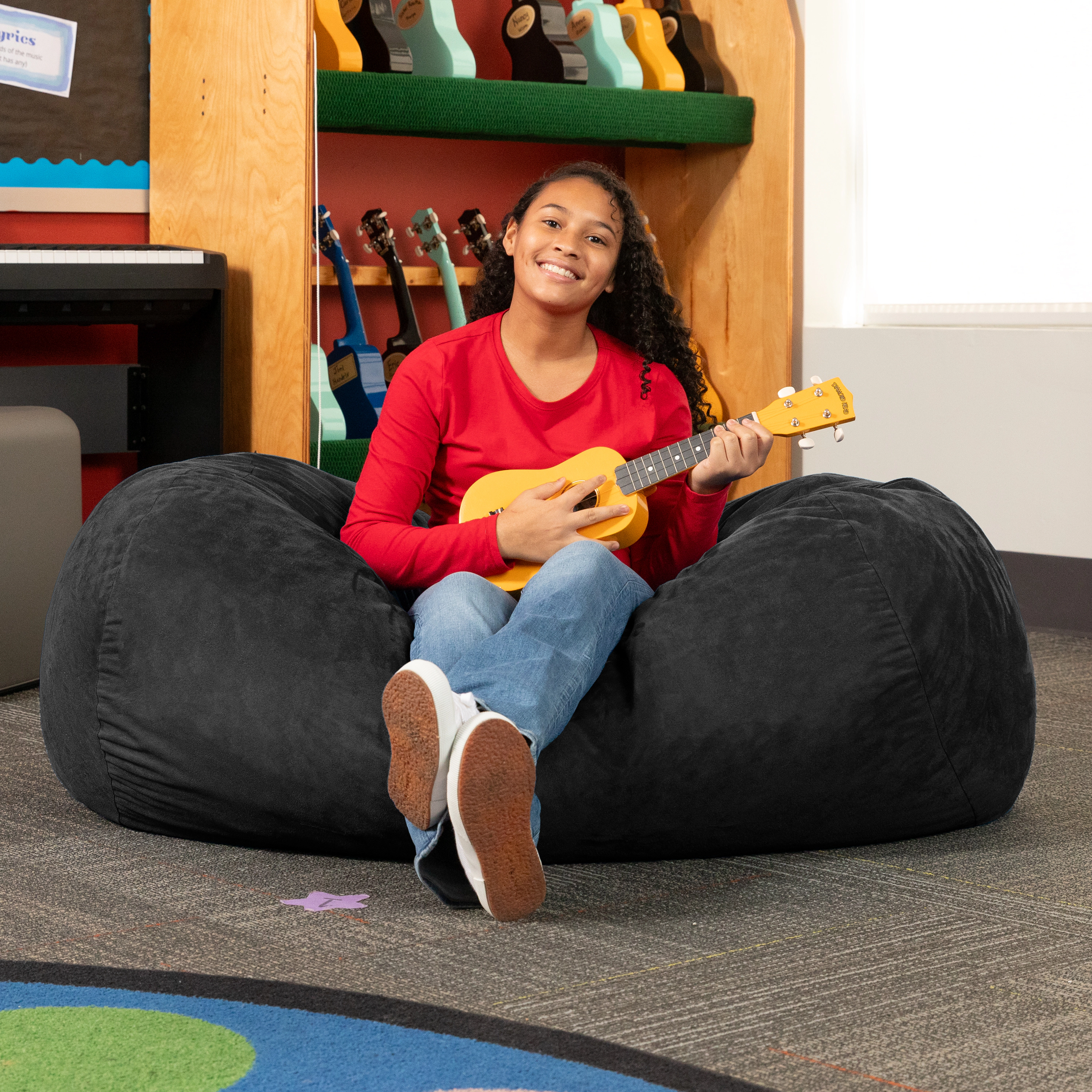 Jaxx Sofa Saxx 4-foot Bean Bag Lounger