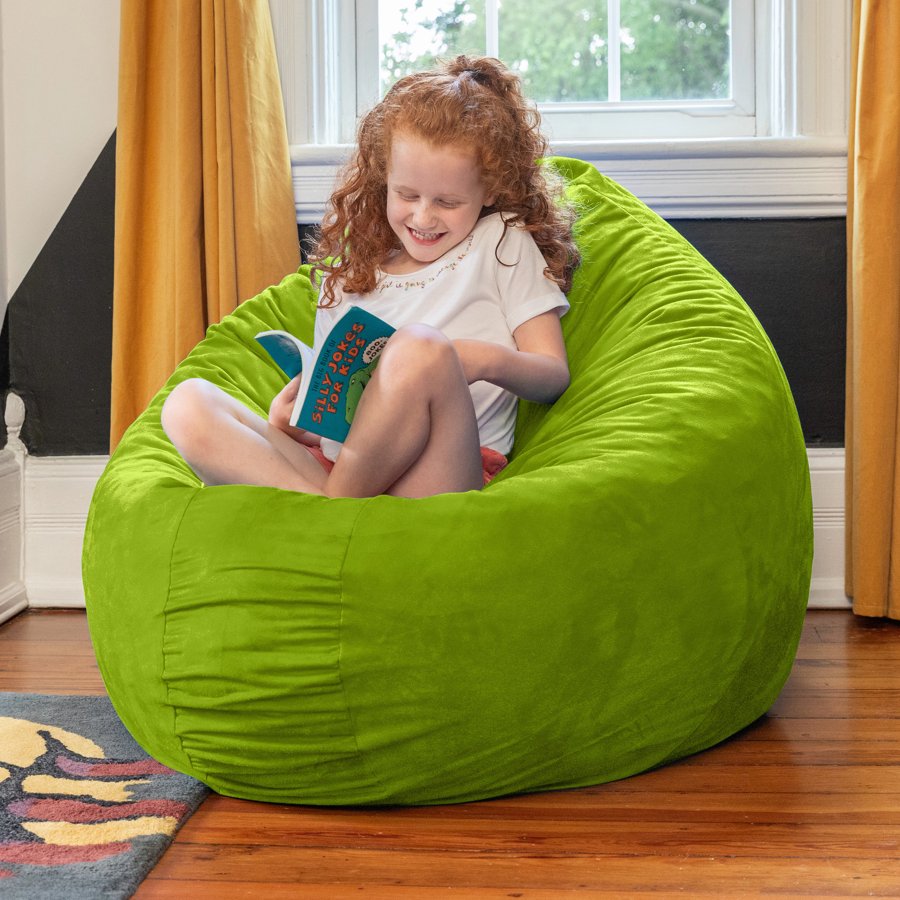 Jaxx Cocoon 4 Foot Bean Bag Chair and Crash Pad