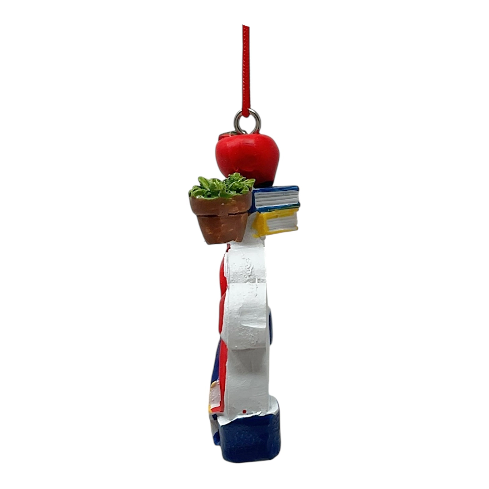 Kurt Adler Teachers Change the World Resin Christmas Tree Ornament 3.25 inch Long