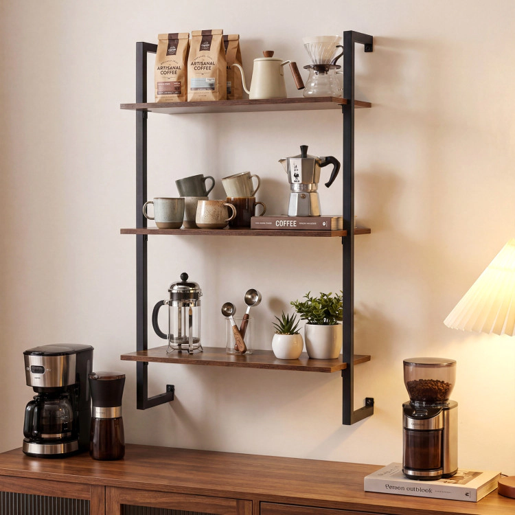 Hivvago Modern Floating Storage Shelf