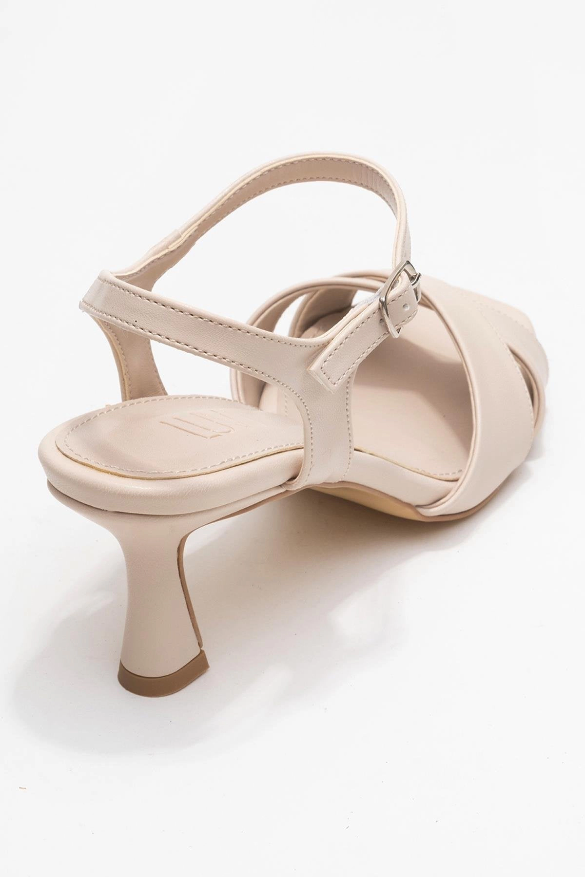 Prologue Shoes Womens Melin Cross Strap Stiletto Sandal