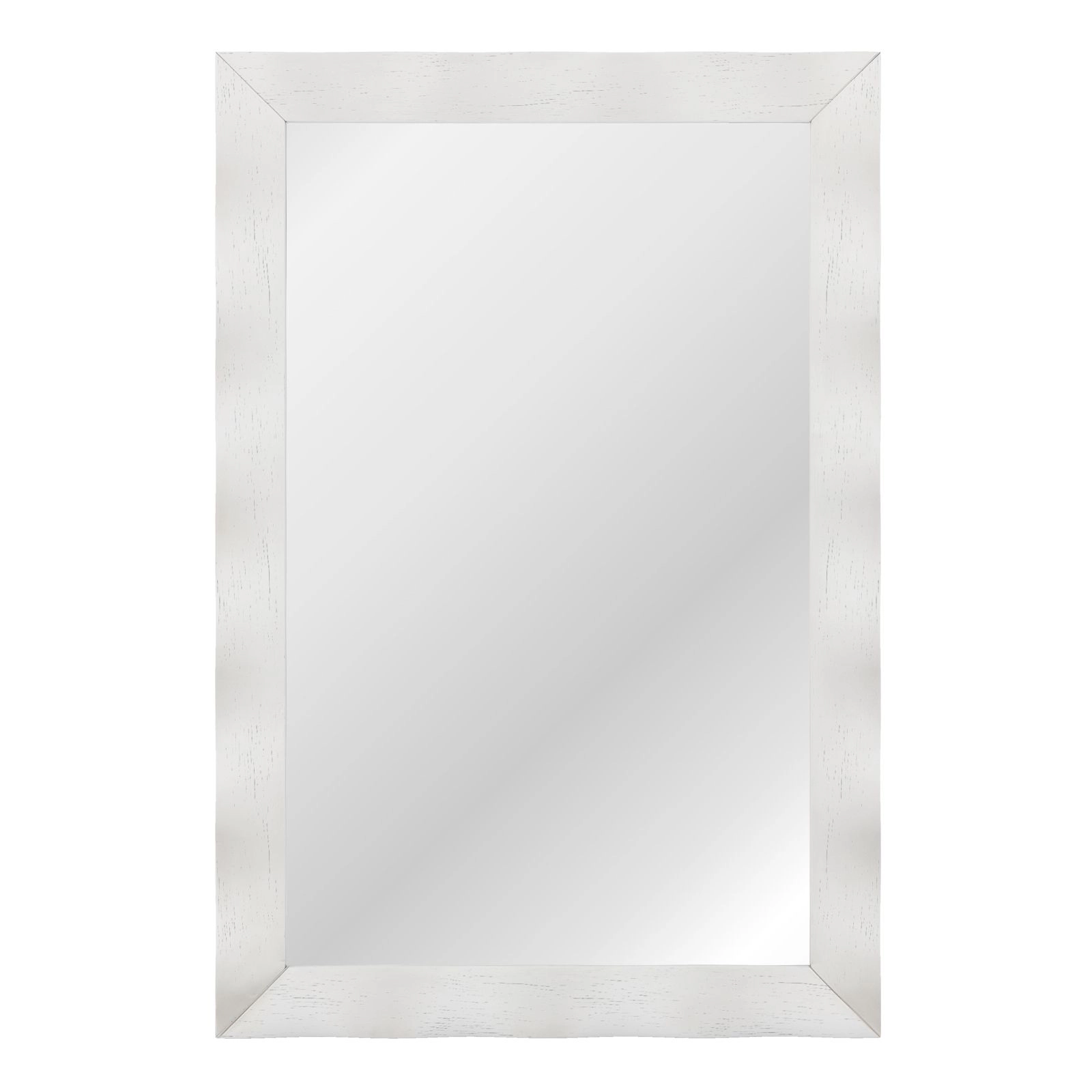 SlickBlue Unisex Farmhouse Rectangular Wood Frame Wall Mirror