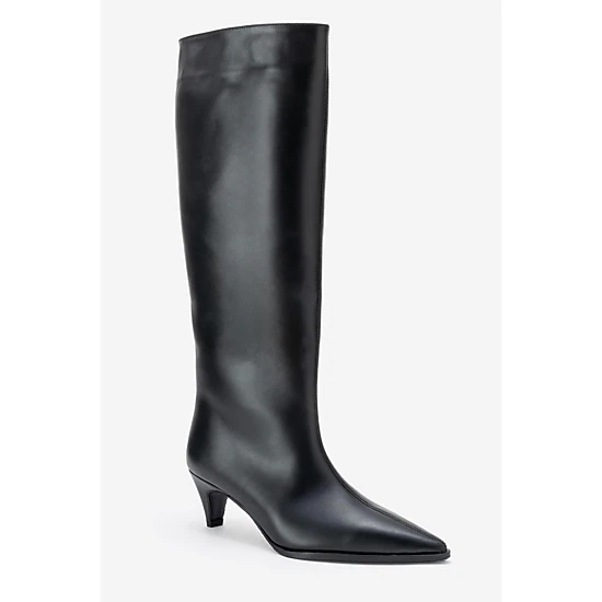 Forever & Always Womens Siora Leather Knee High Boots