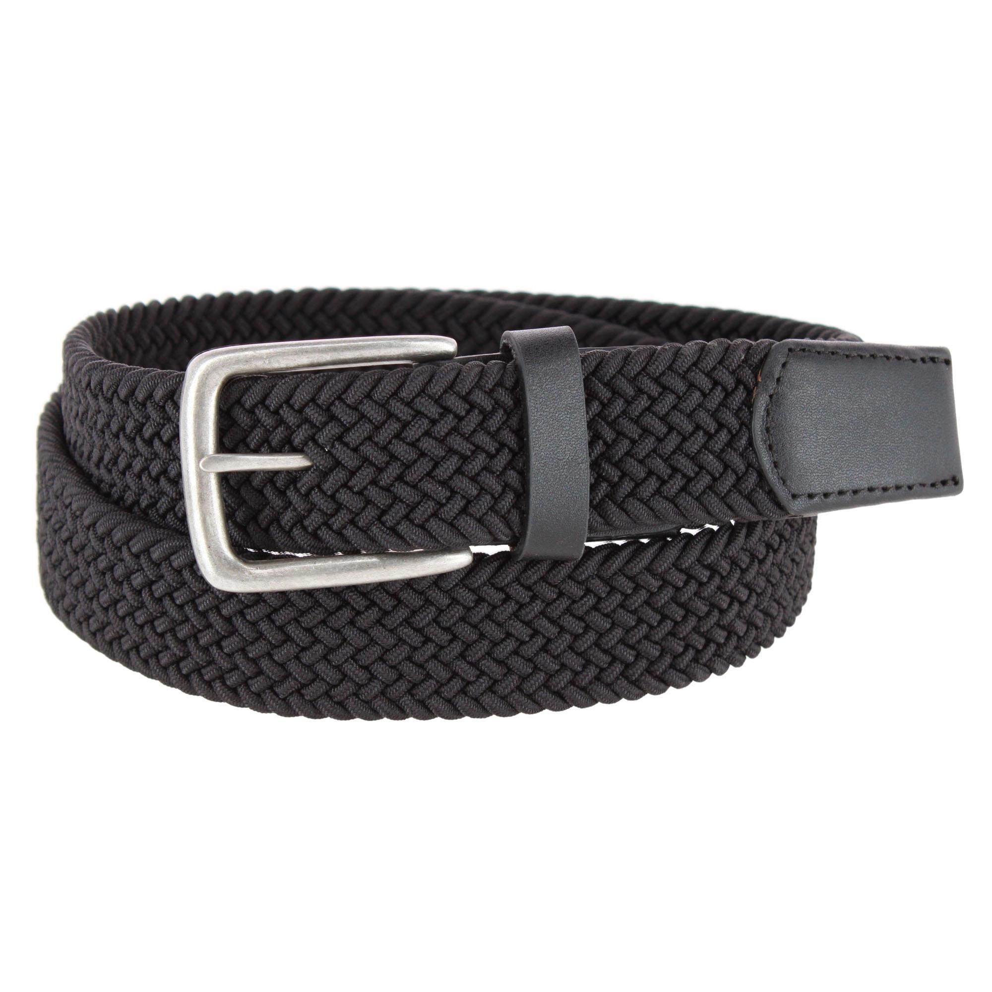 Timberland Men's 35mm Braided Stretch Casual Belt