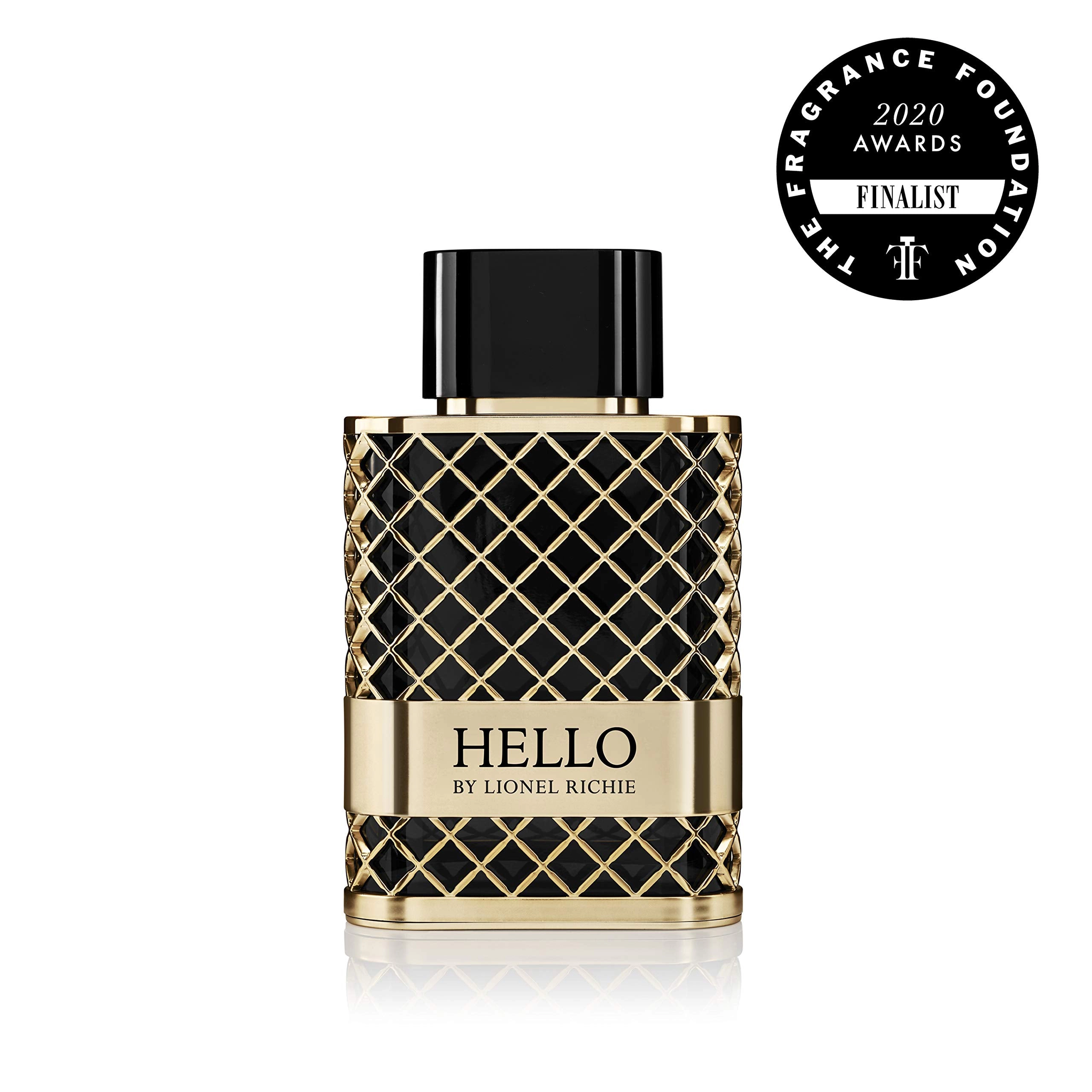 Lionel Richie Hello Eau de Toilette for Men - Aromatic Woody 3.4 oz Spray