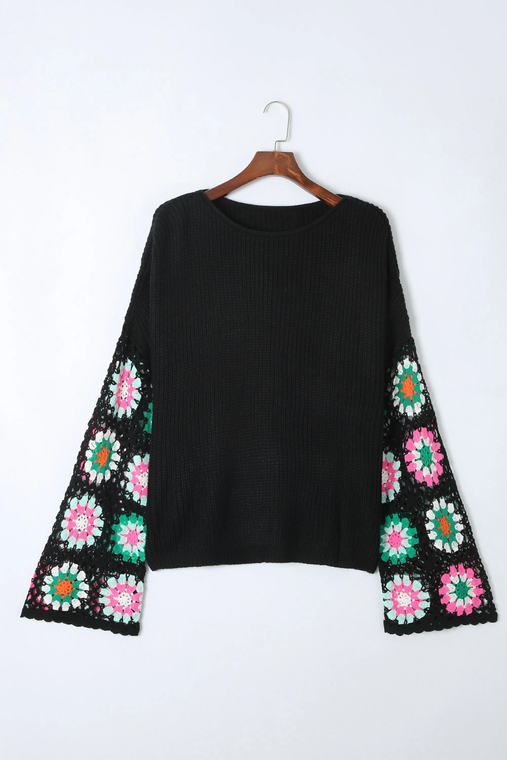 Threaded Pear Women's Avery Bell Sleeve Loose Sweater