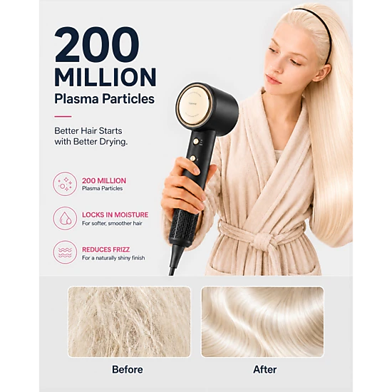 Tideway H11 AURA High-Speed Plasma Hair Dryer with Diffuser