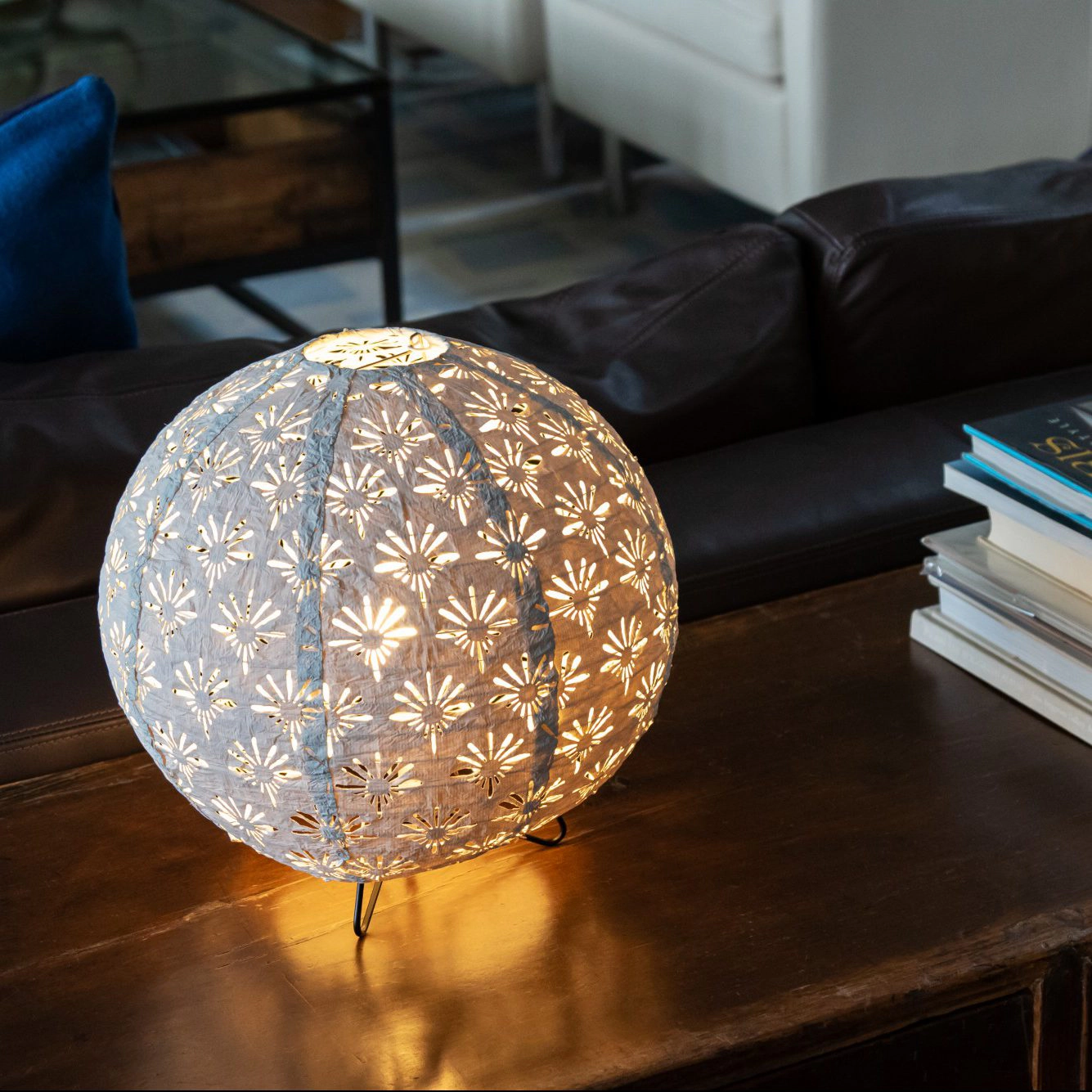 Allsop Home & Garden Soji Stella Solace Globe Deco Table Lamp