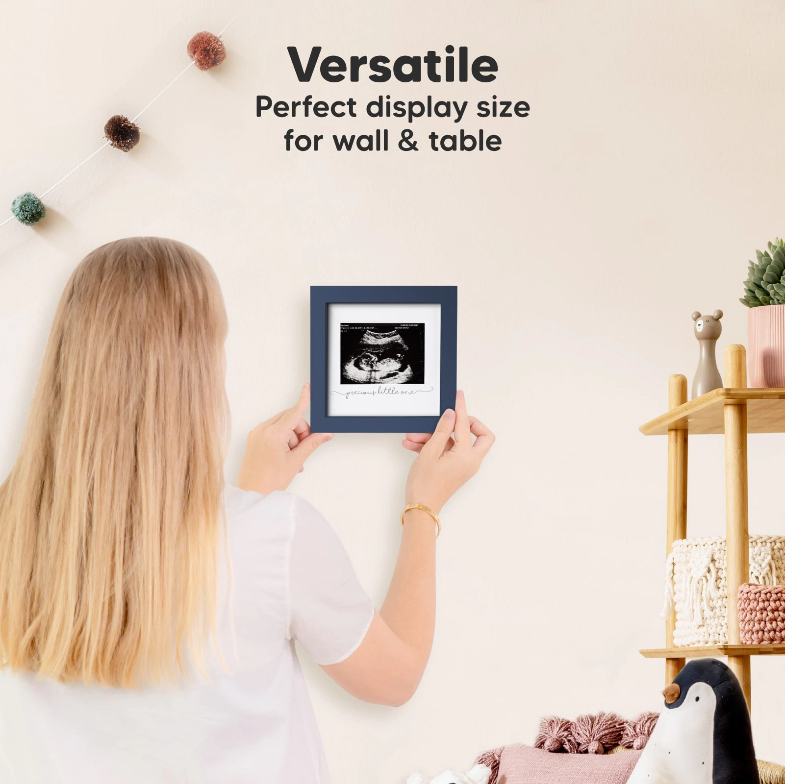 KeaBabies Solo Baby Sonogram Frame