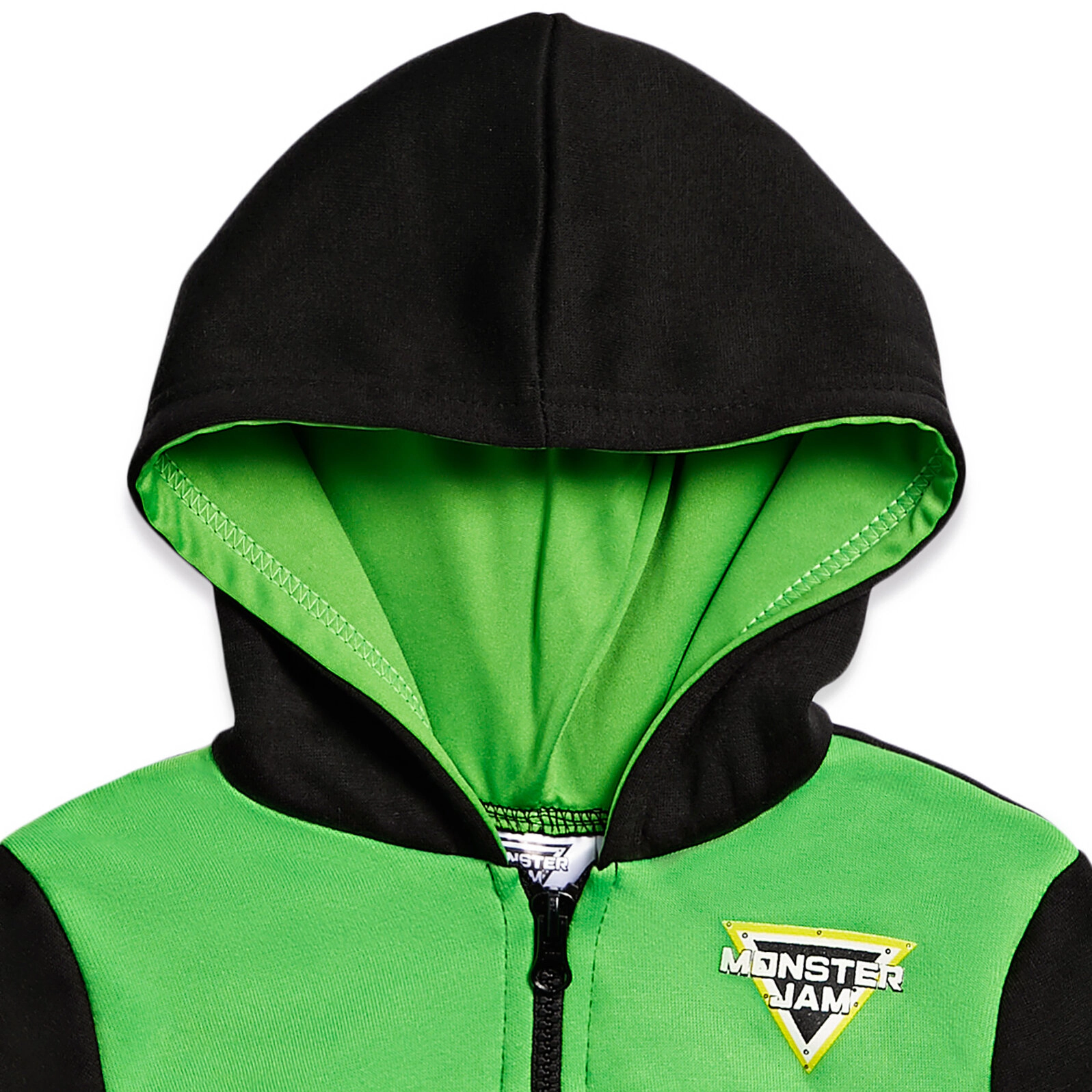 Monster Jam Grave Digger Boys' Fleece Hooded Sweatshirt