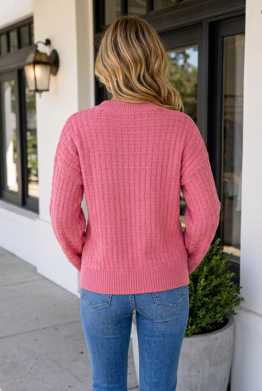 Threaded Pear Haidyn Regular Fit Sweater Long Sleeve Top