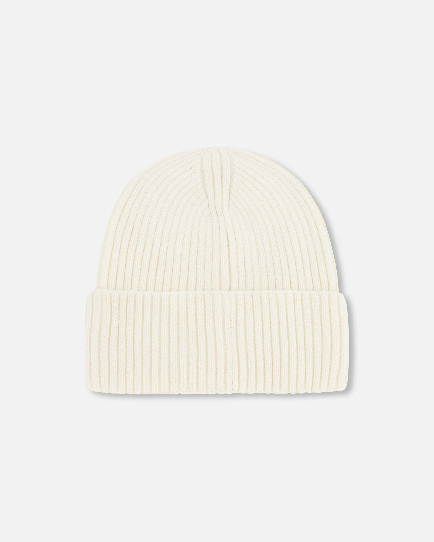 Deux par Deux Unisex Knit Ribbed Hat
