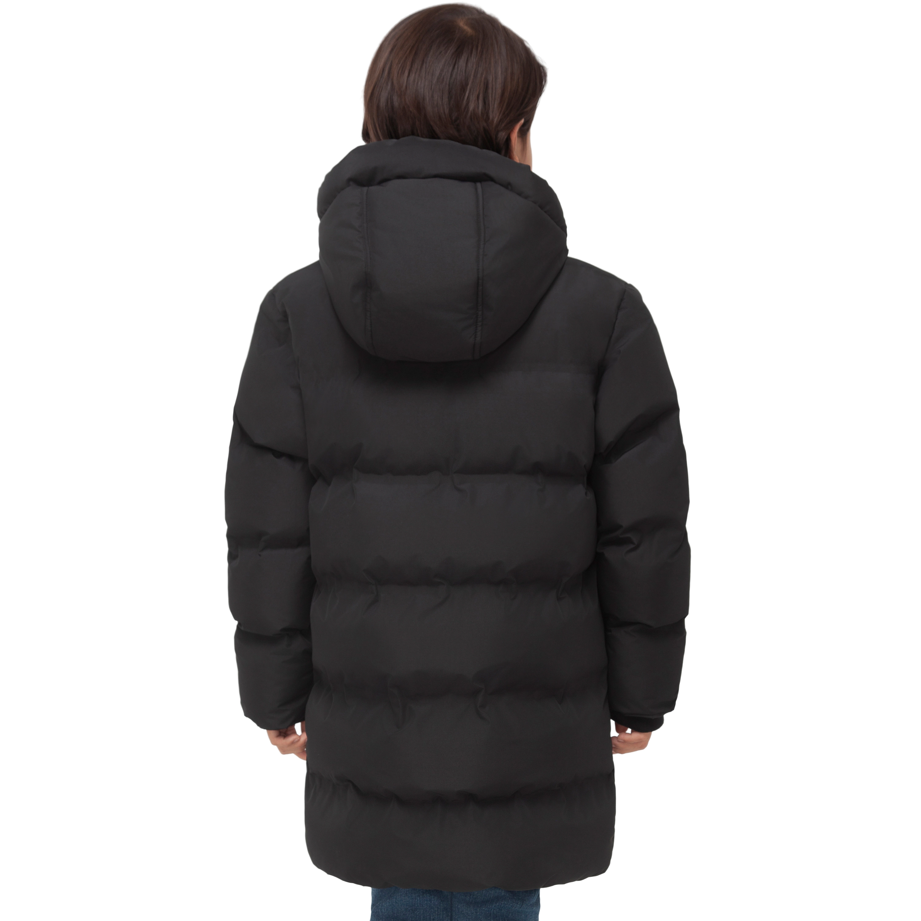 Rokka&Rolla Little & Big Kid Boys Parker Hooded Mid-Length Puffer Jacket