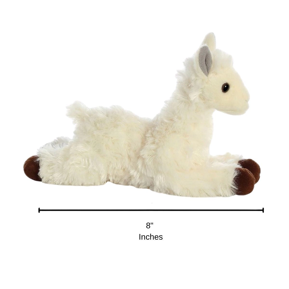 Aurora Mini Flopsie Llama 8-Inch Stuffed Animal Plush