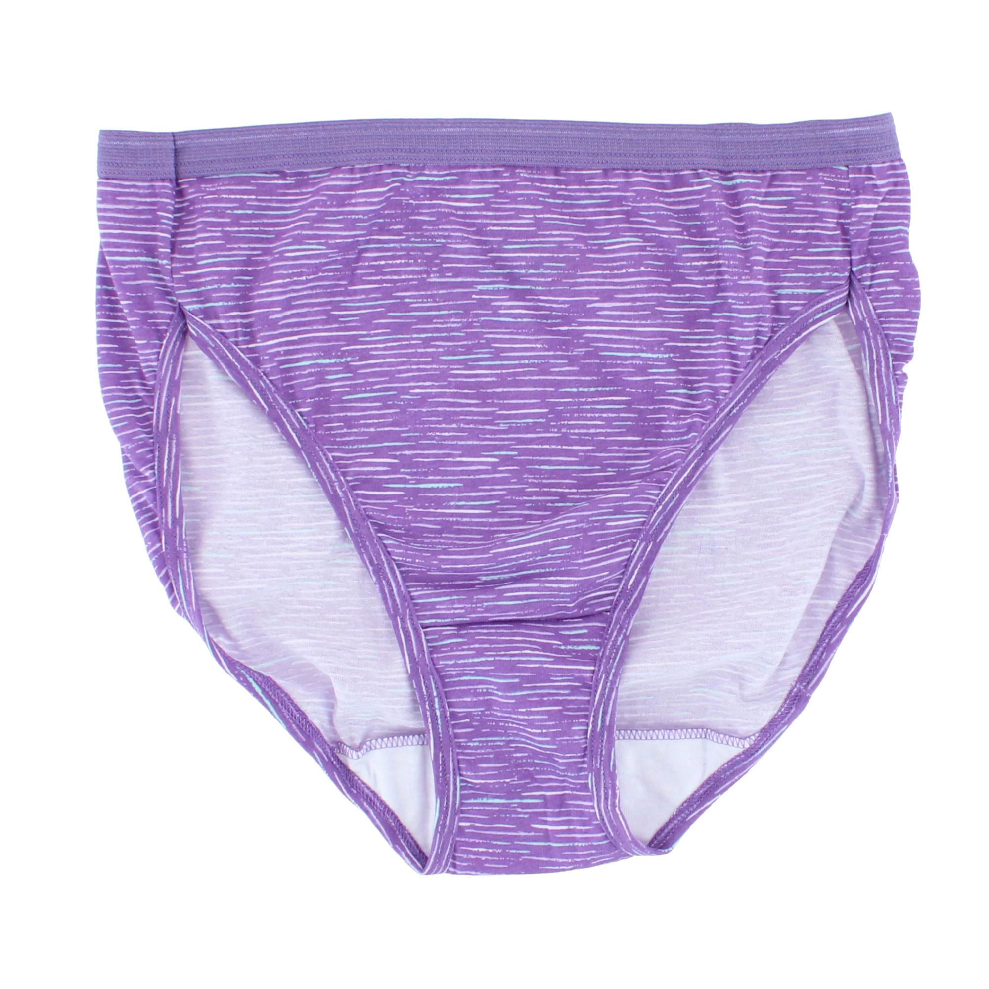 Fruit of the Loom Women's Cotton Assorted Hi-Cut Panty (6 Pack)