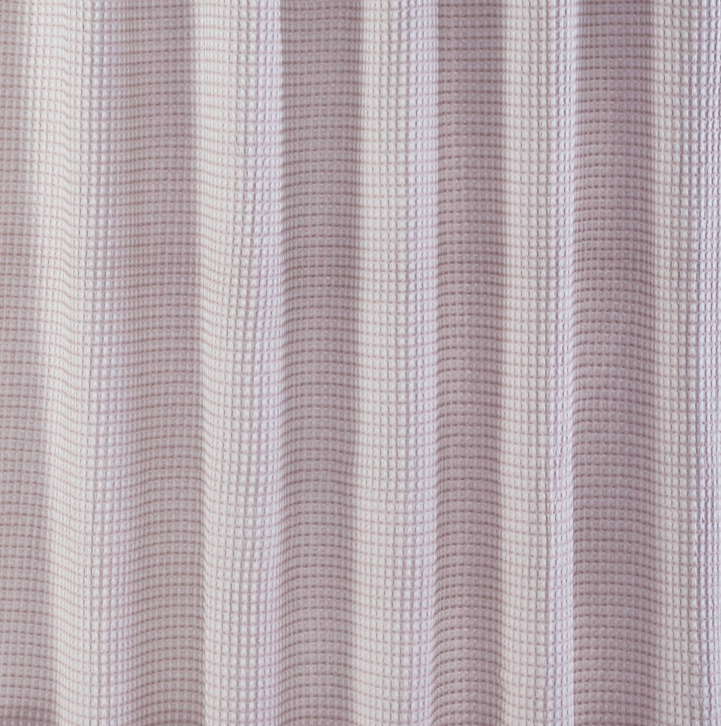 Hotel Collection Premium Waffle Weave Mold & Mildew Resistant Fabric Shower Curtain by Kate Aurora
