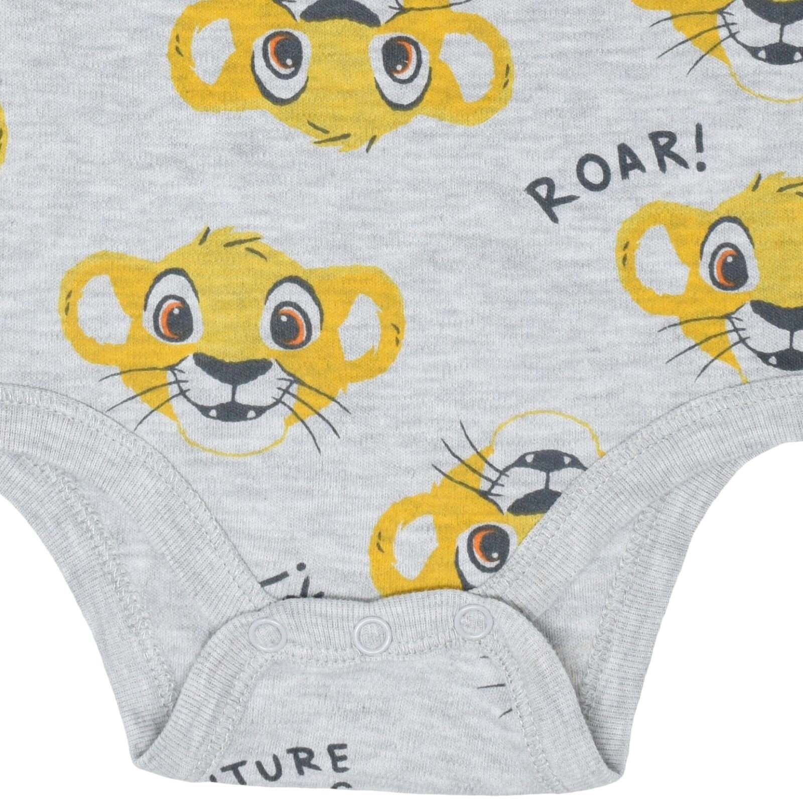 Disney Baby 3-Pack Long Sleeve Bodysuits