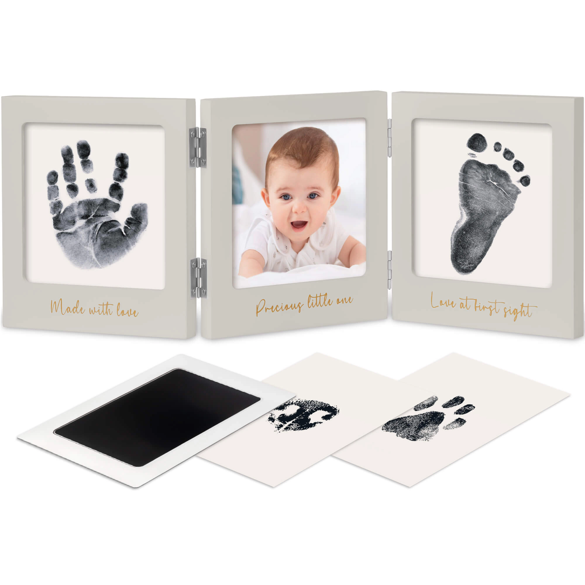 KeaBabies Fond Clean Touch Inkless Hand and Footprint Frame