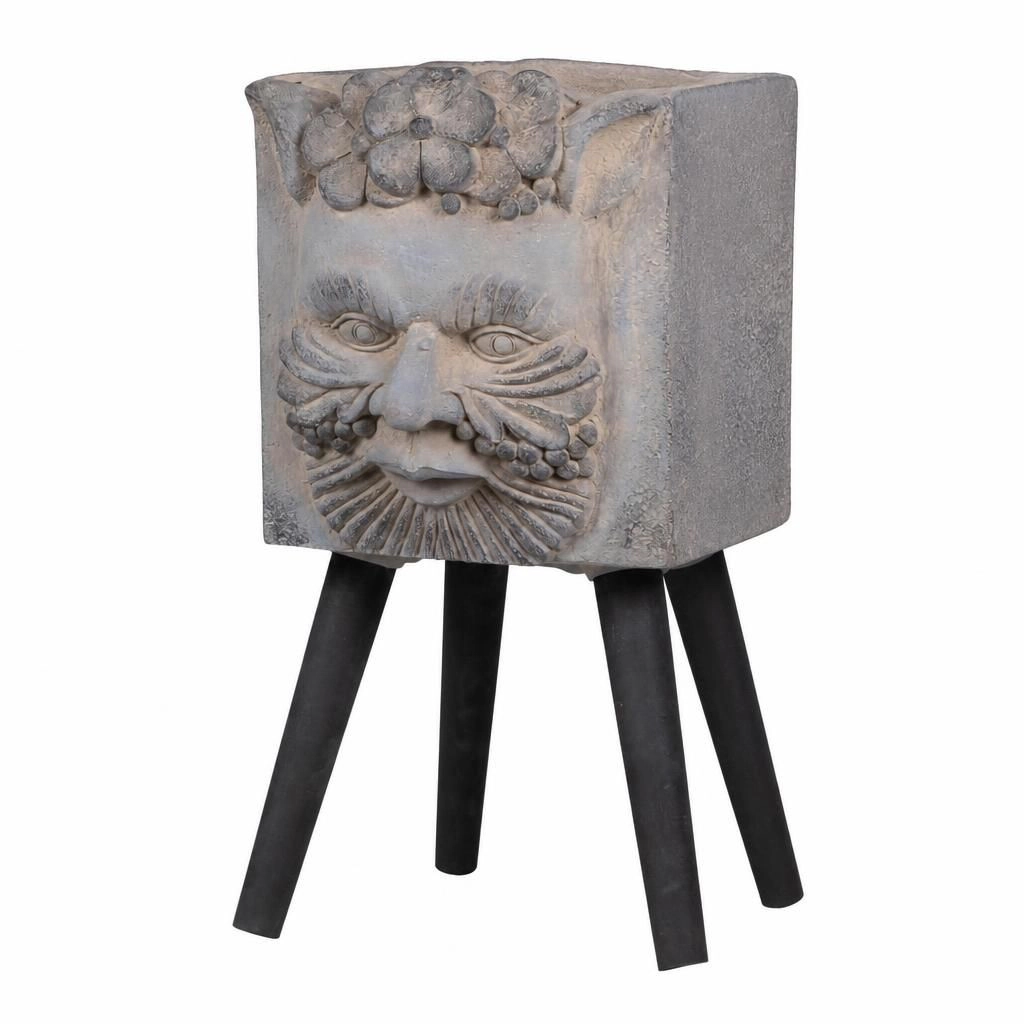 WOW PIONEER Durable Tall Outdoor Planter Container for Trees Shrubs Vegetables Flowers