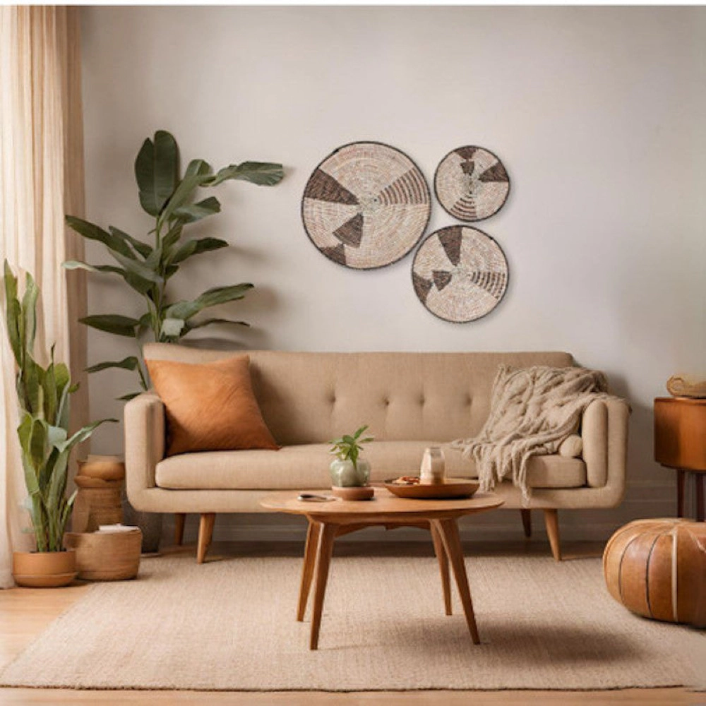 Mbare Wall Basket Graphic Print Set of 3