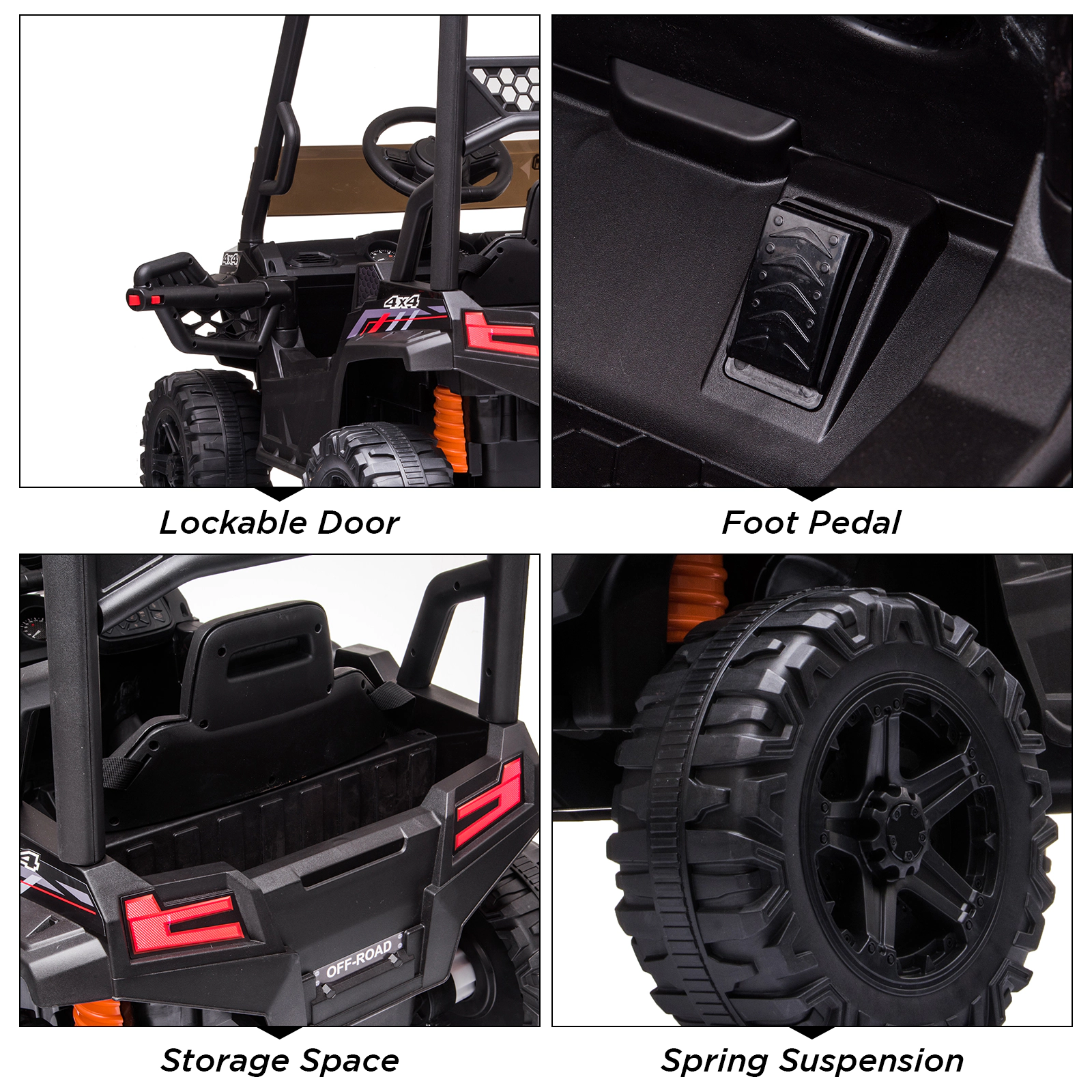 12V Kids Dump Truck Ride On w/Sun Shade, Electric Car w/Remote, LED Lights, Shock Absorption, 3 Speeds, MP3/USB