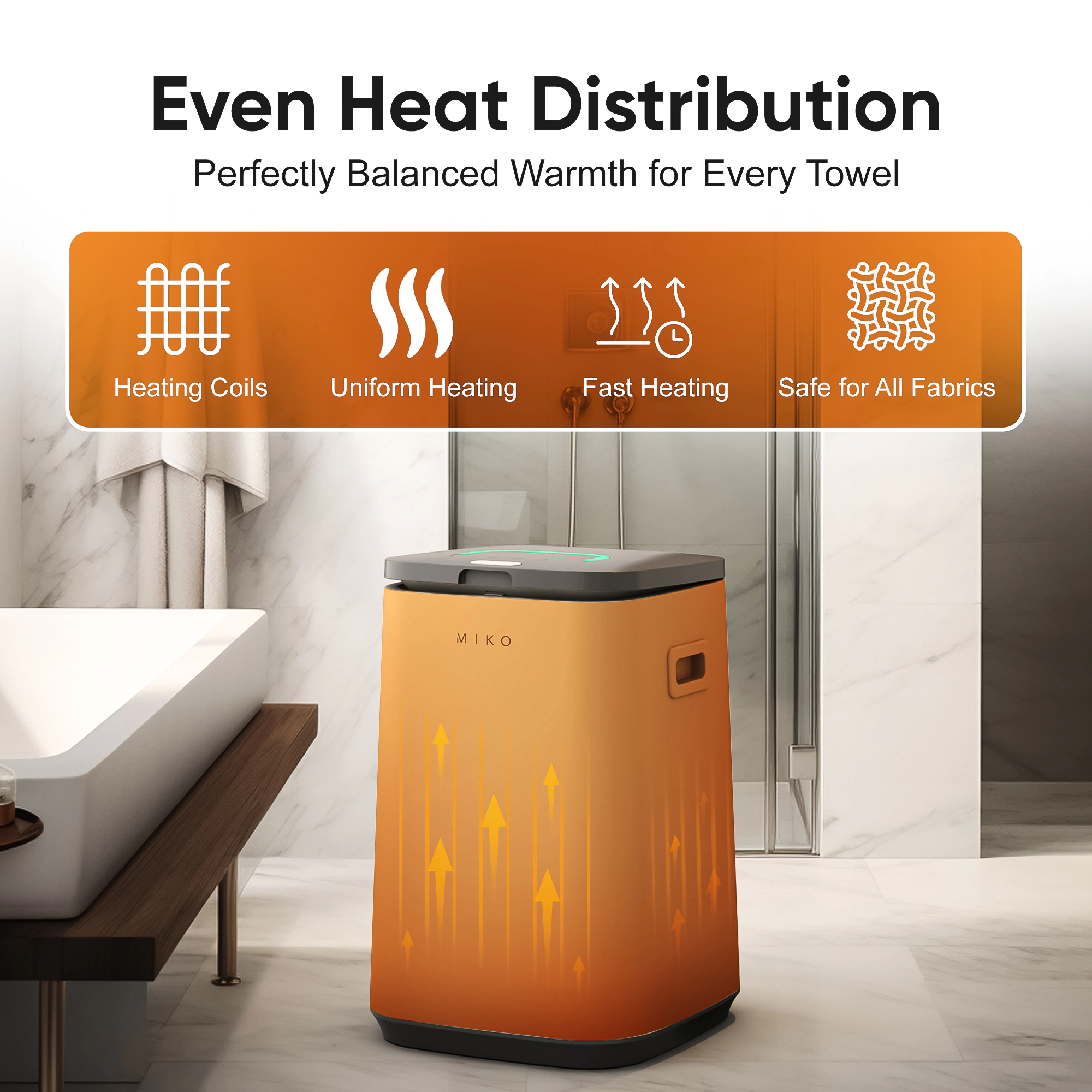 Nest Towel Warmer 23L Capacity with Aromatherapy