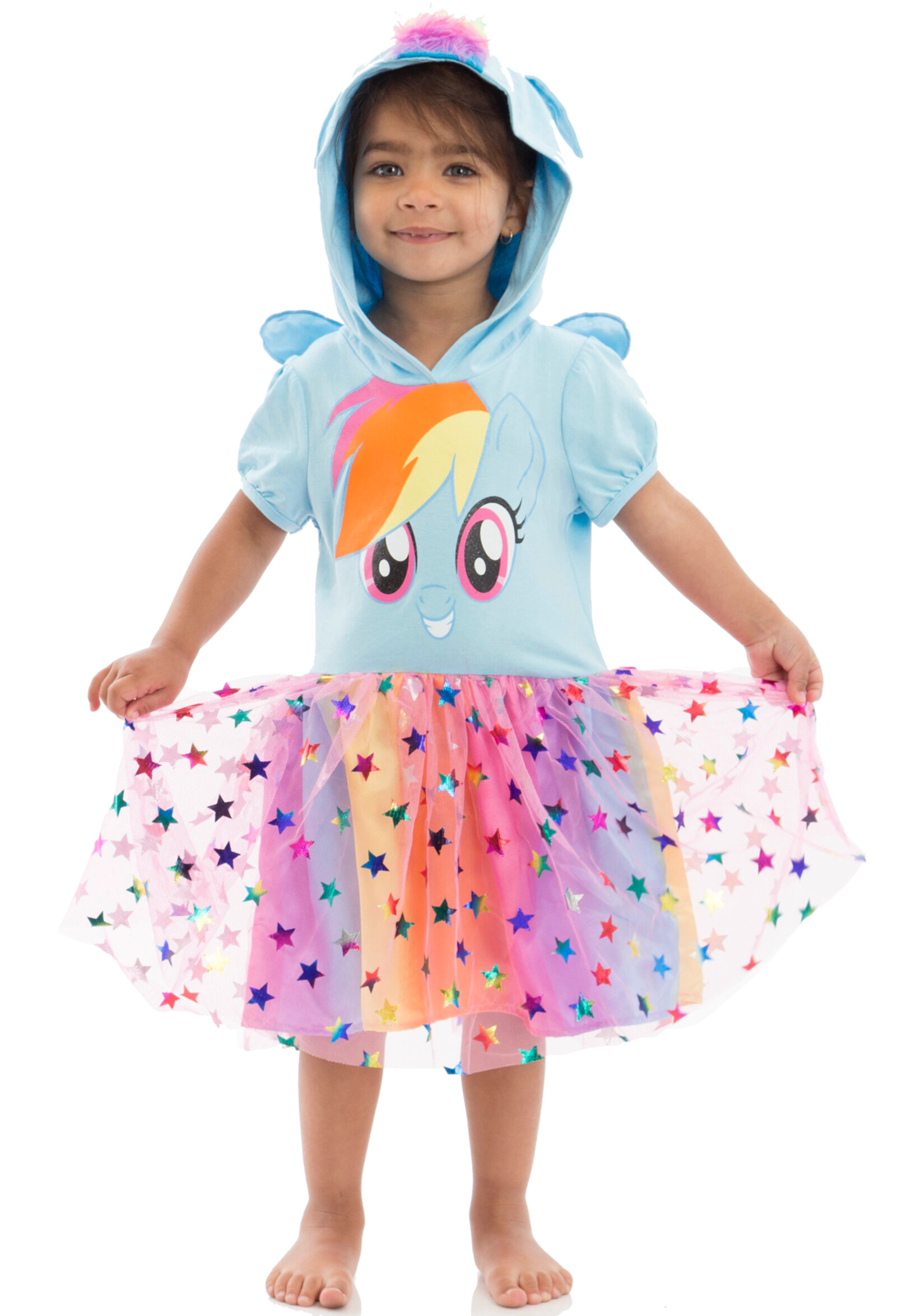 My Little Pony Rainbow Dash Girls' Cosplay Tutu Dress