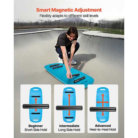 HONGGE Balance Board, Wobble Board Trainer for Adults, Premium Wooden Balance Training Equipment