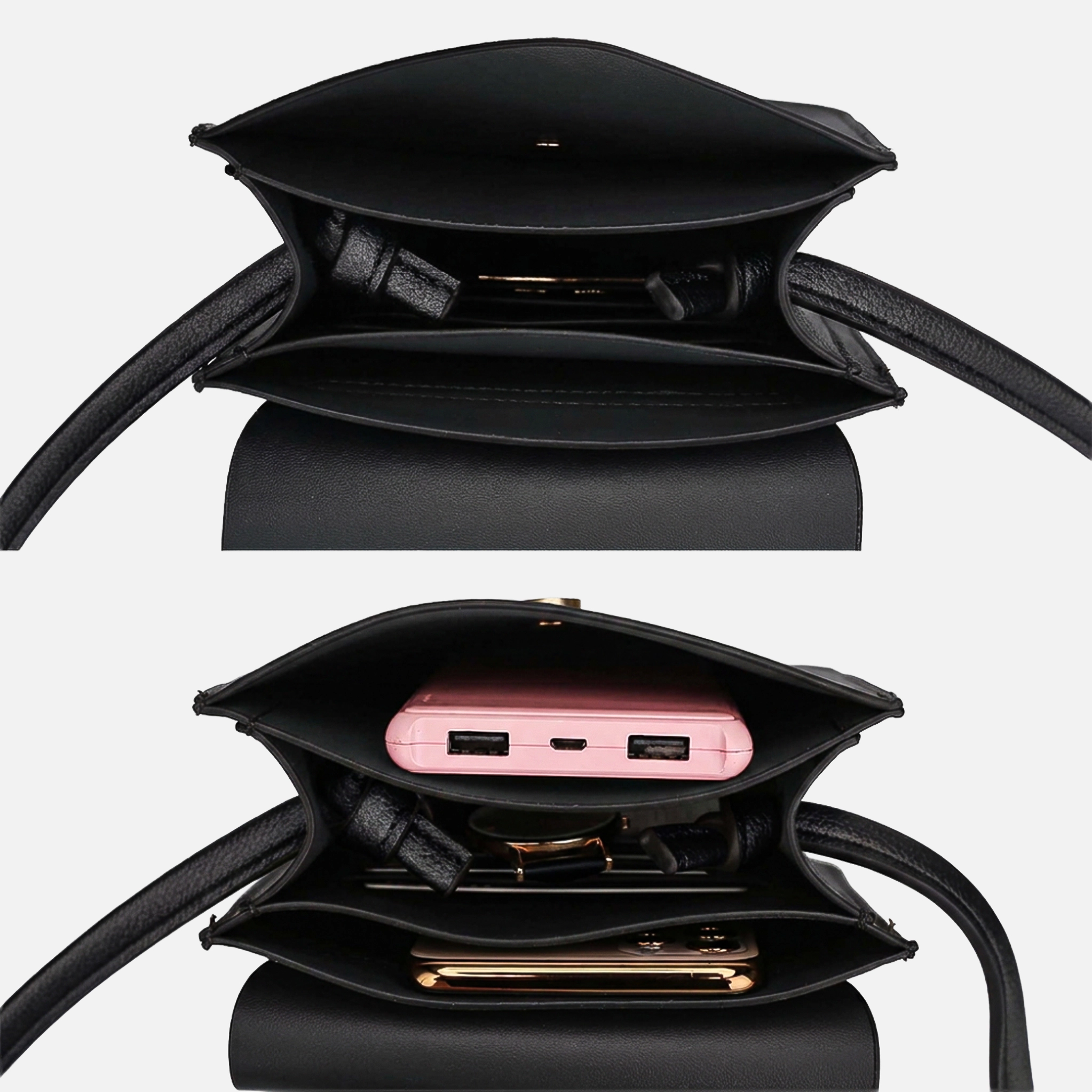 MKF Collection by Mia K Skylar Crossbody Bag - Vegan Leather Women's Handbag