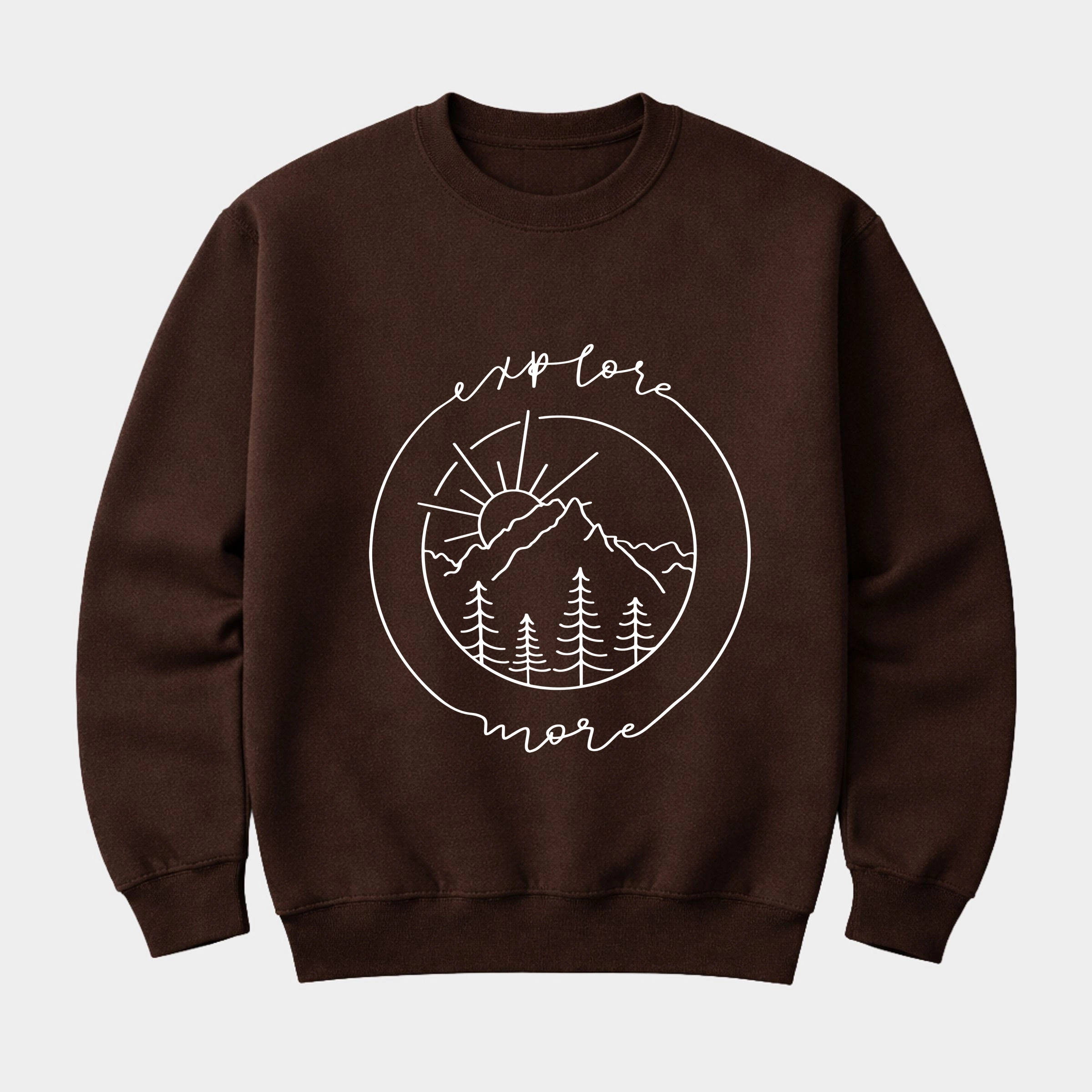 Simply Sage Market - Explore More Circle  Women's Graphic Sweatshirt