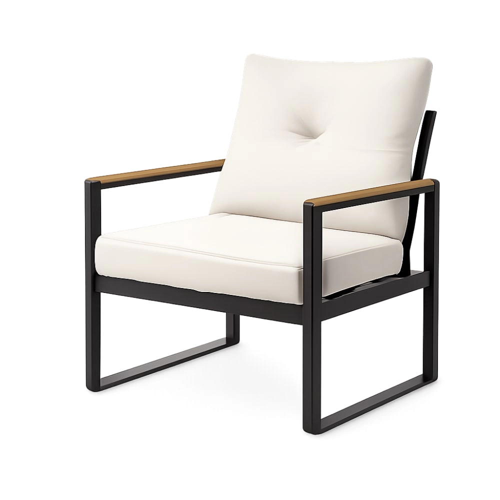 WOW PIONEER Durable Outdoor Patio Chair