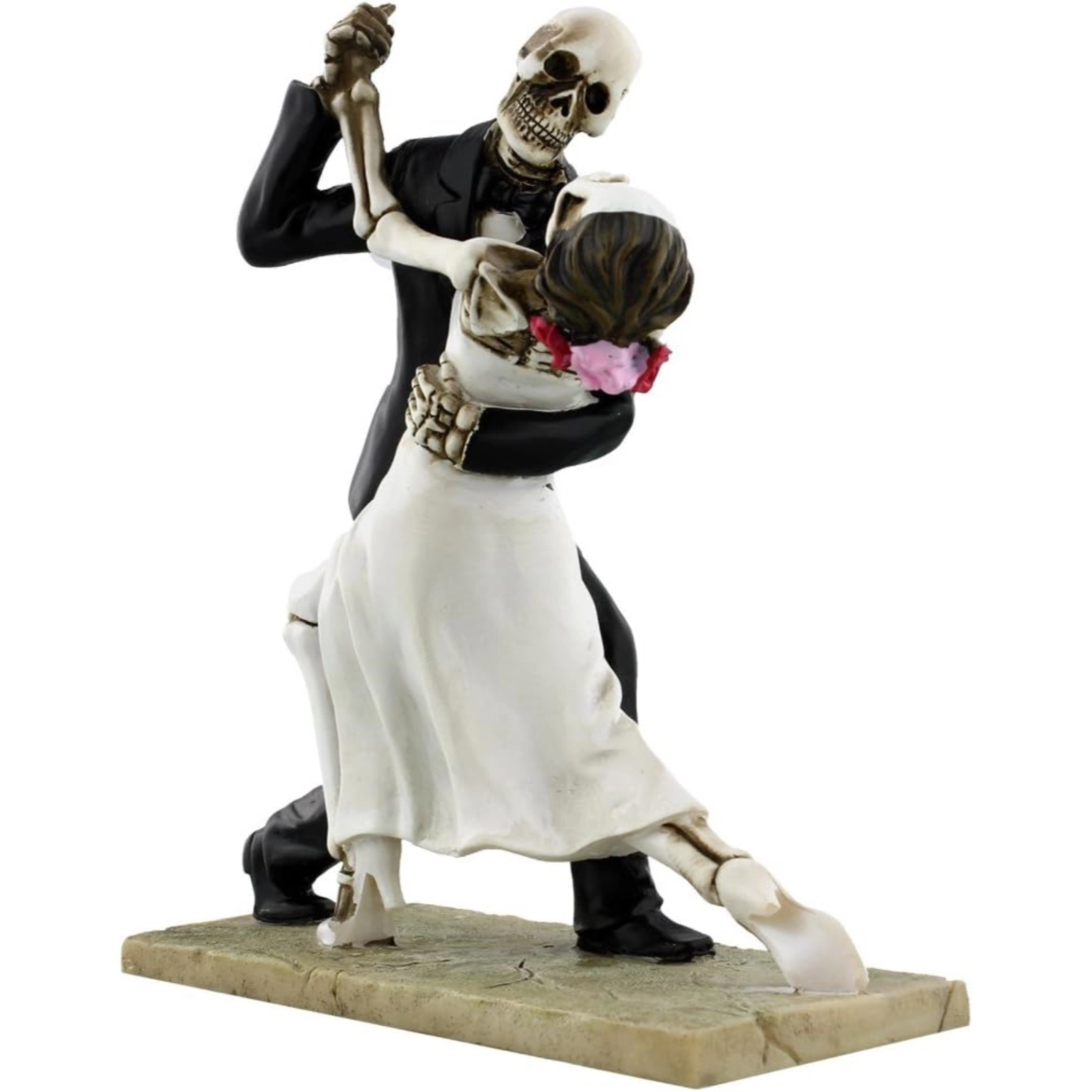 Pacific Giftware Skeleton Wedding Couple Dancing Day of the Dead Dia de Los Muertos Figurine