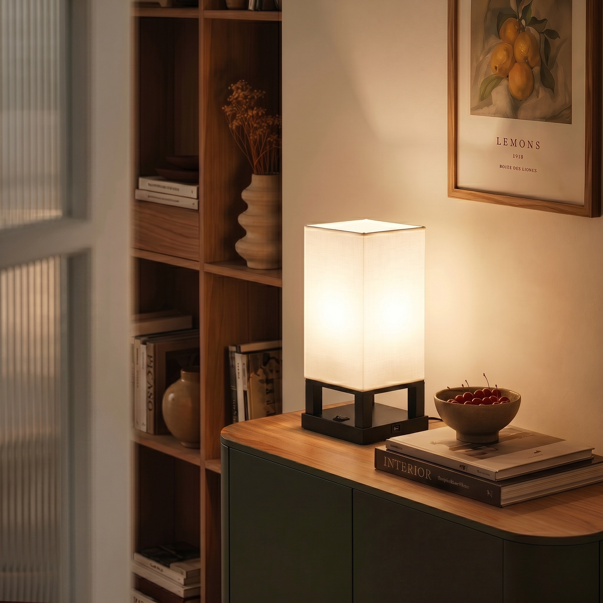 Brightech Maxwell Bedside LED Table Lamp