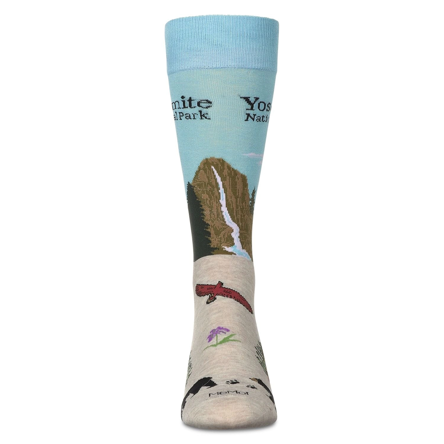 MeMoi Men's Yosemite Rayon From Bamboo Crew Socks