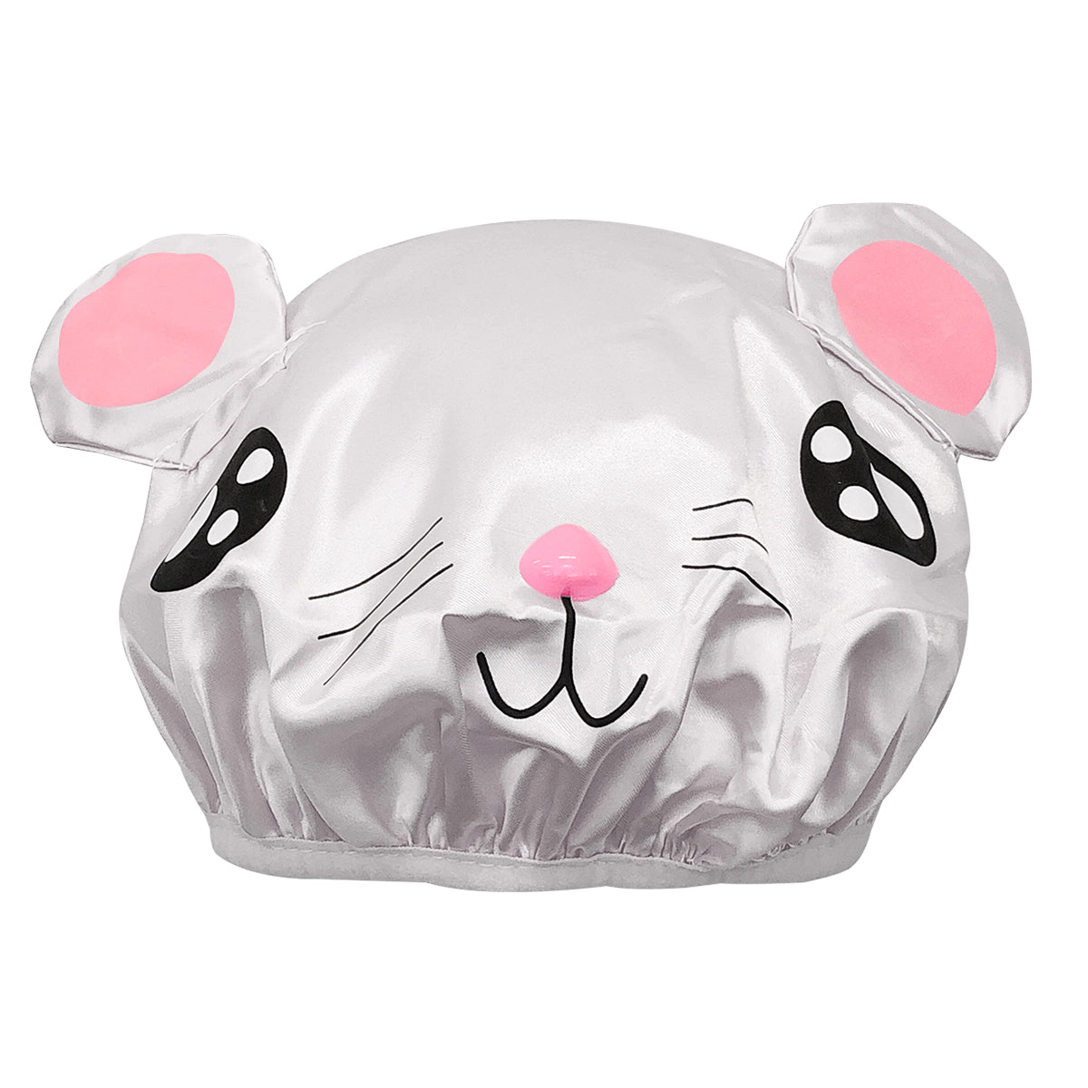 Wrapables Fun and Novelty Double Layer Waterproof Shower Caps for Kids (Set of 2