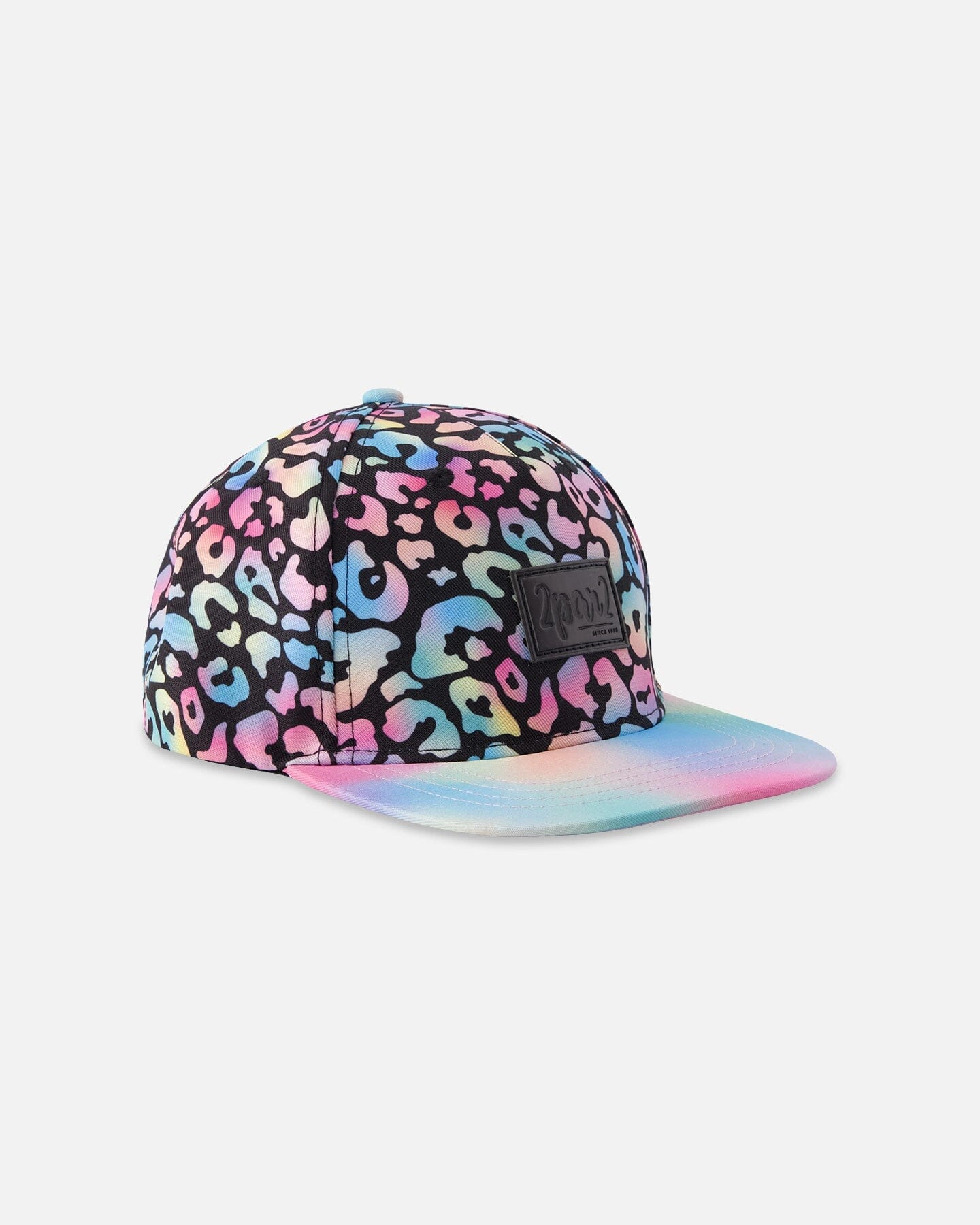 Deux par Deux Girls Cap Animal Print