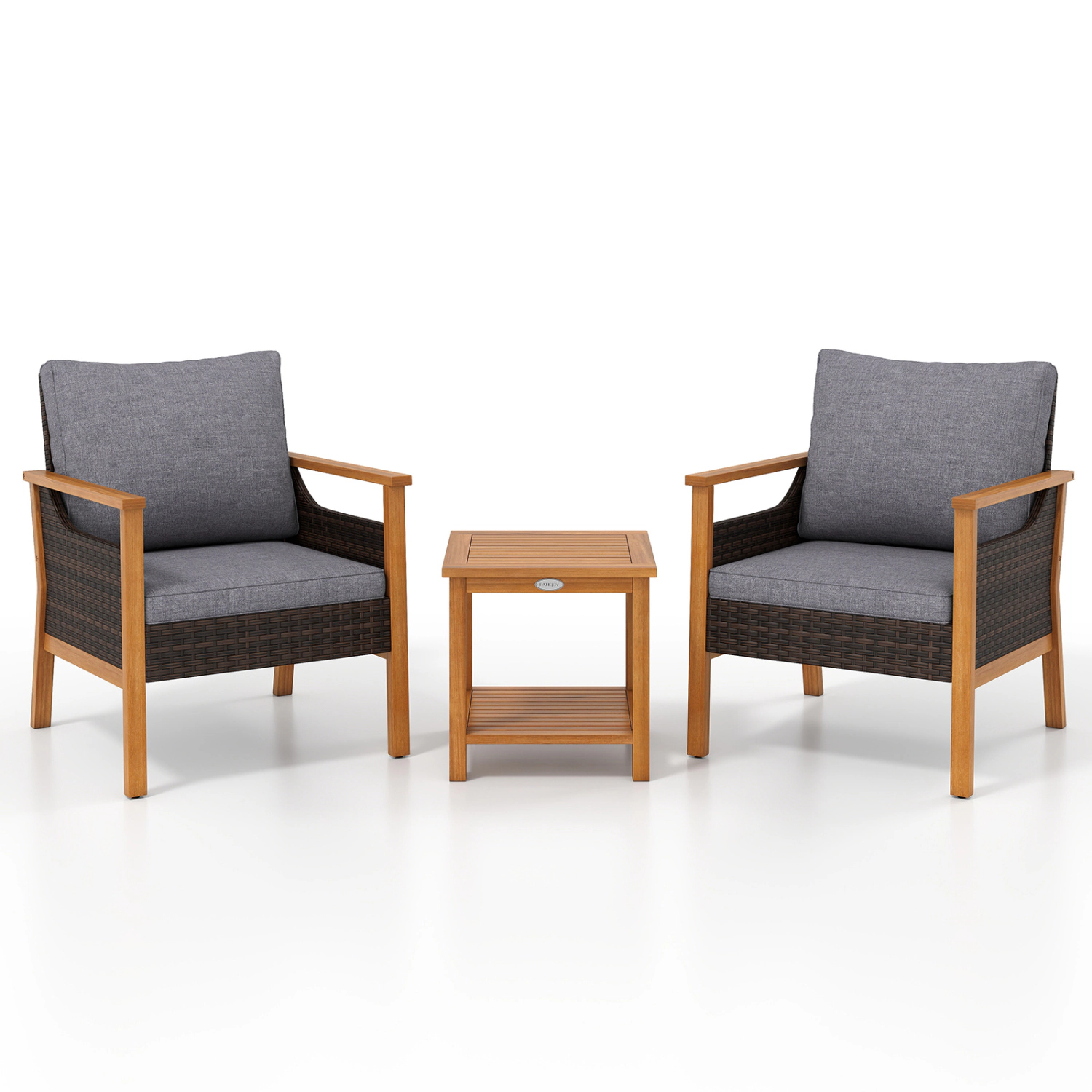 LJG 3 Piece Patio Furniture Set