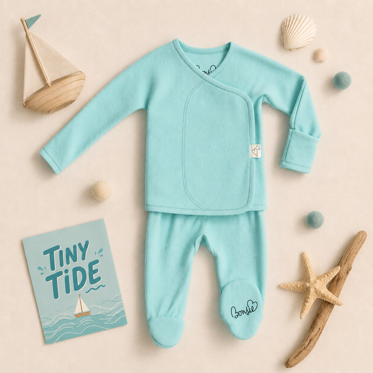 Bonsie Footie - Tiny Tide