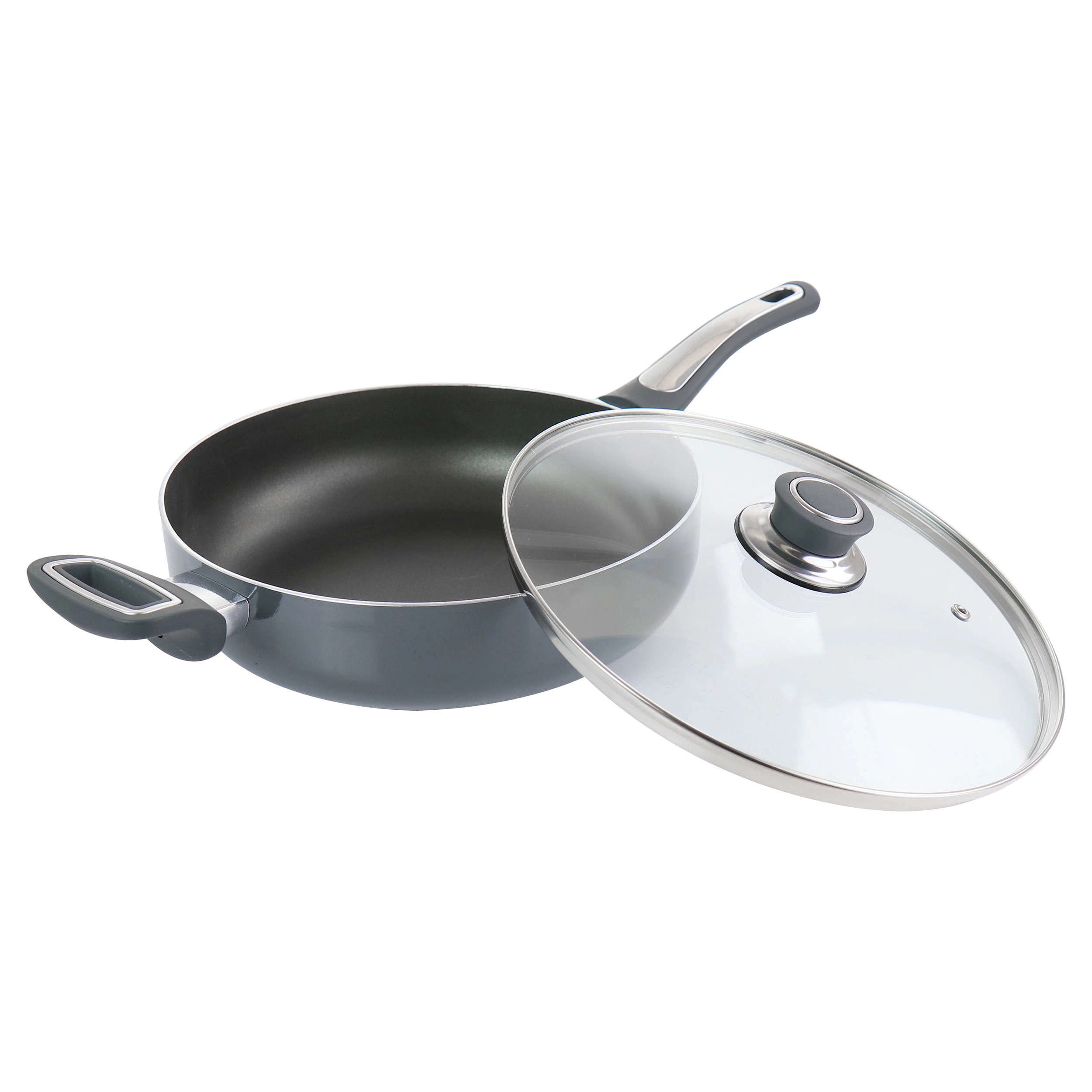 Oster 3.5 Quart Aluminum Saute Pan with Lid