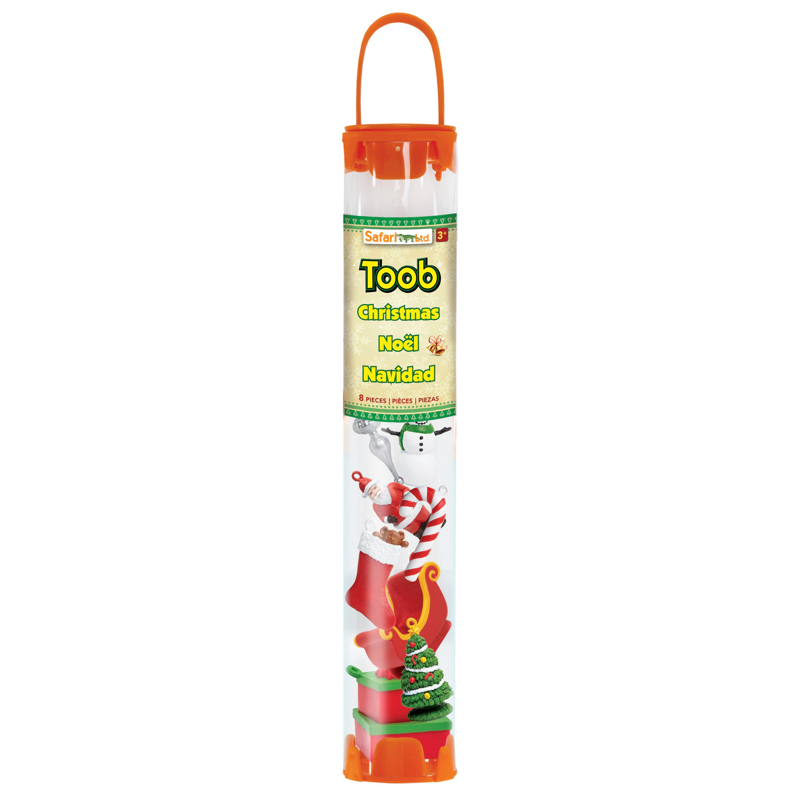 Safari Ltd. - Christmas Designer TOOB - contains 7 Mini Figurines