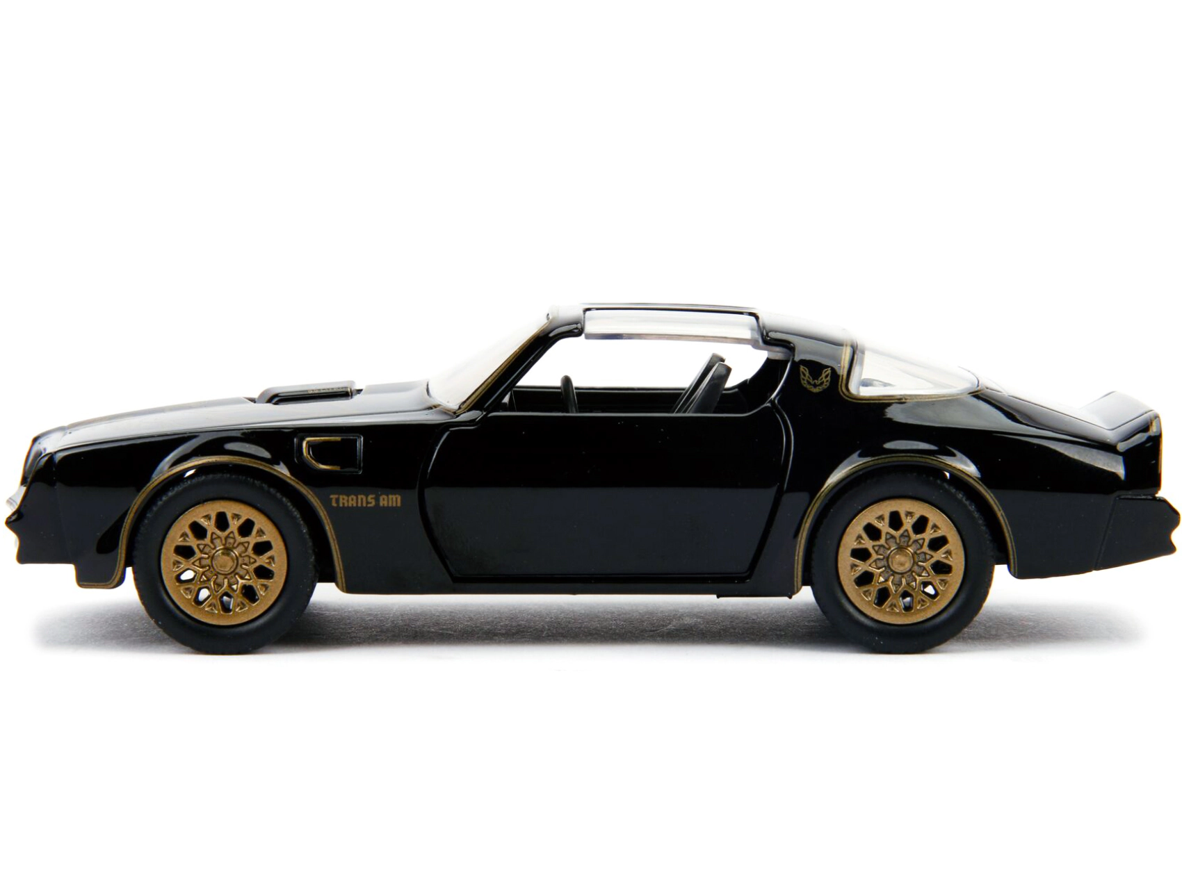 Jada 1977 Pontiac Firebird Black "Smokey and the Bandit" (1977) Movie "Hollywood Rides" Series 1/32 Diecast