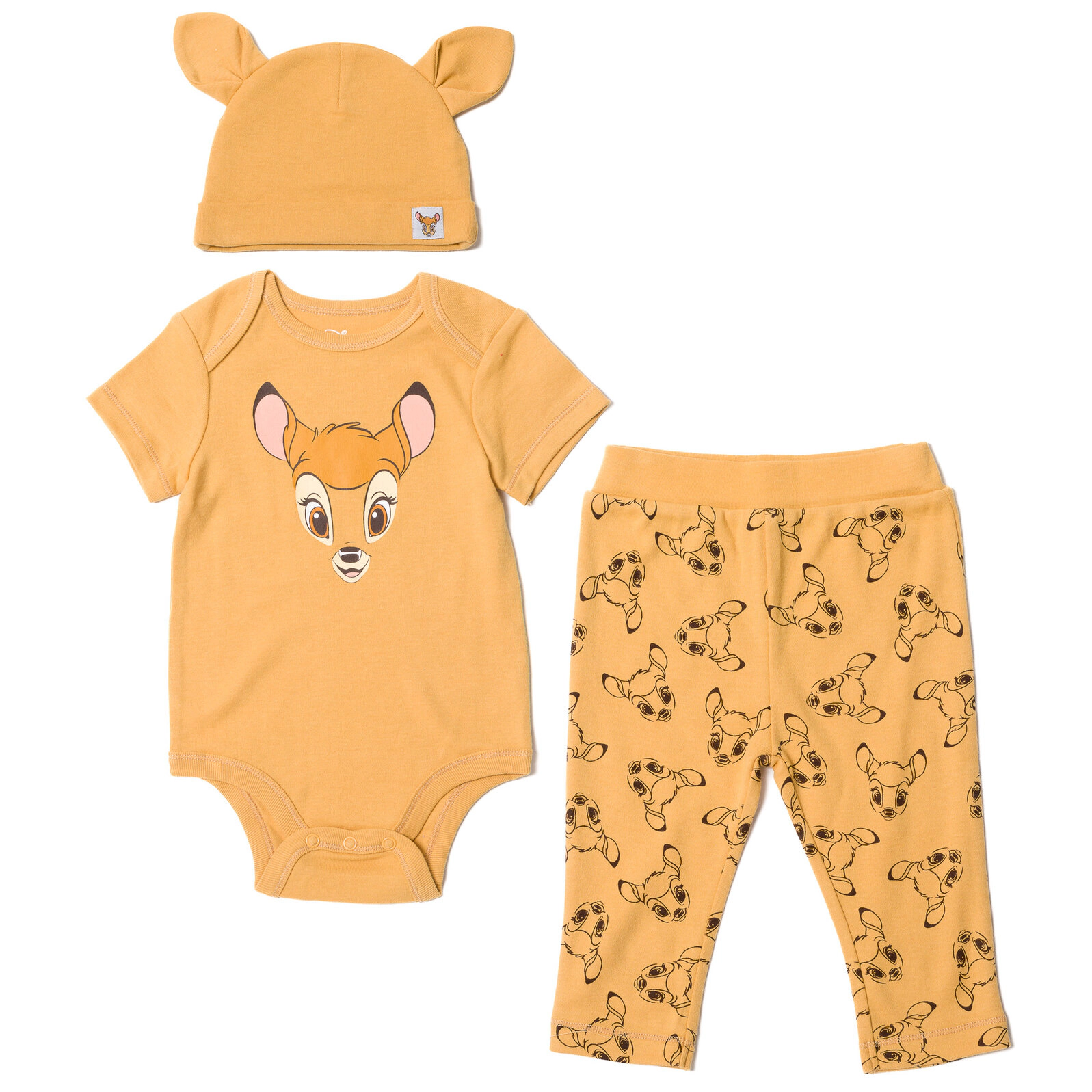 Disney Baby Bodysuit Pants and Hat Set