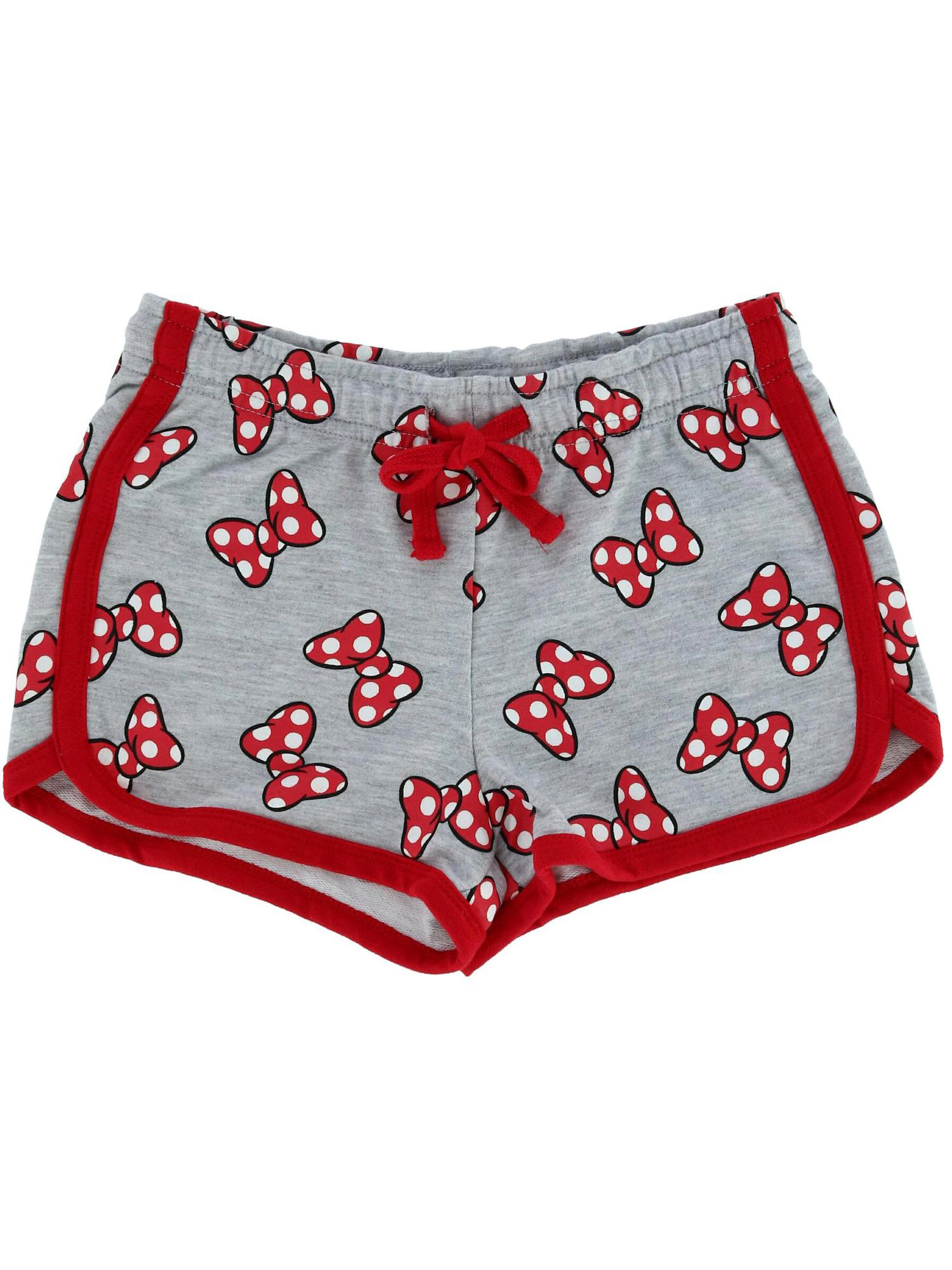 Jerry Leigh Disney Girl's Polka Dot Bow Shorts
