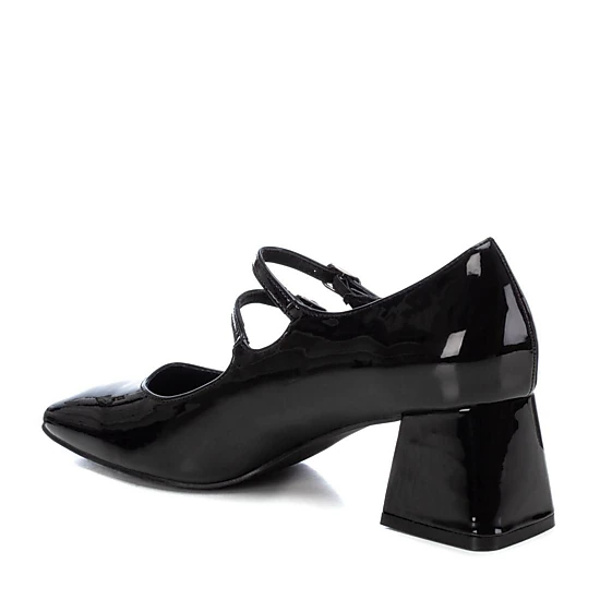 XTI Womens Mary Jane Pumps Block Heel, Square Toe