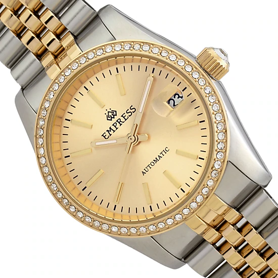 Empress Constance Automatic Bracelet Watch w/Date
