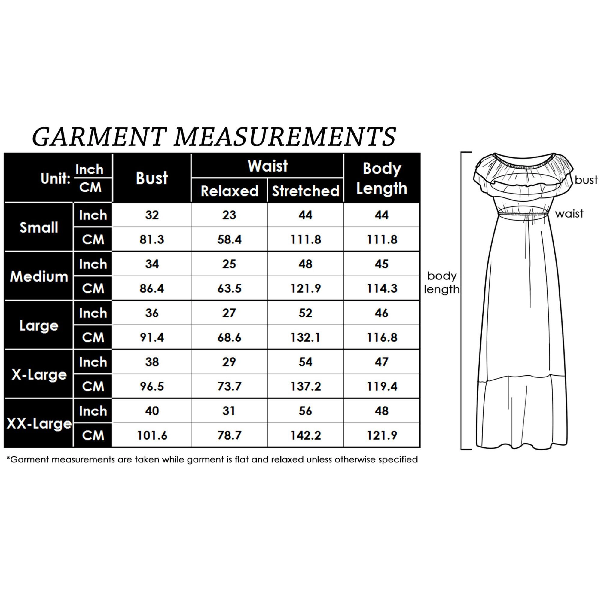 Anna-Kaci Women's Off-Shoulder Double Ruffle Elastic Waist Maxi Dress